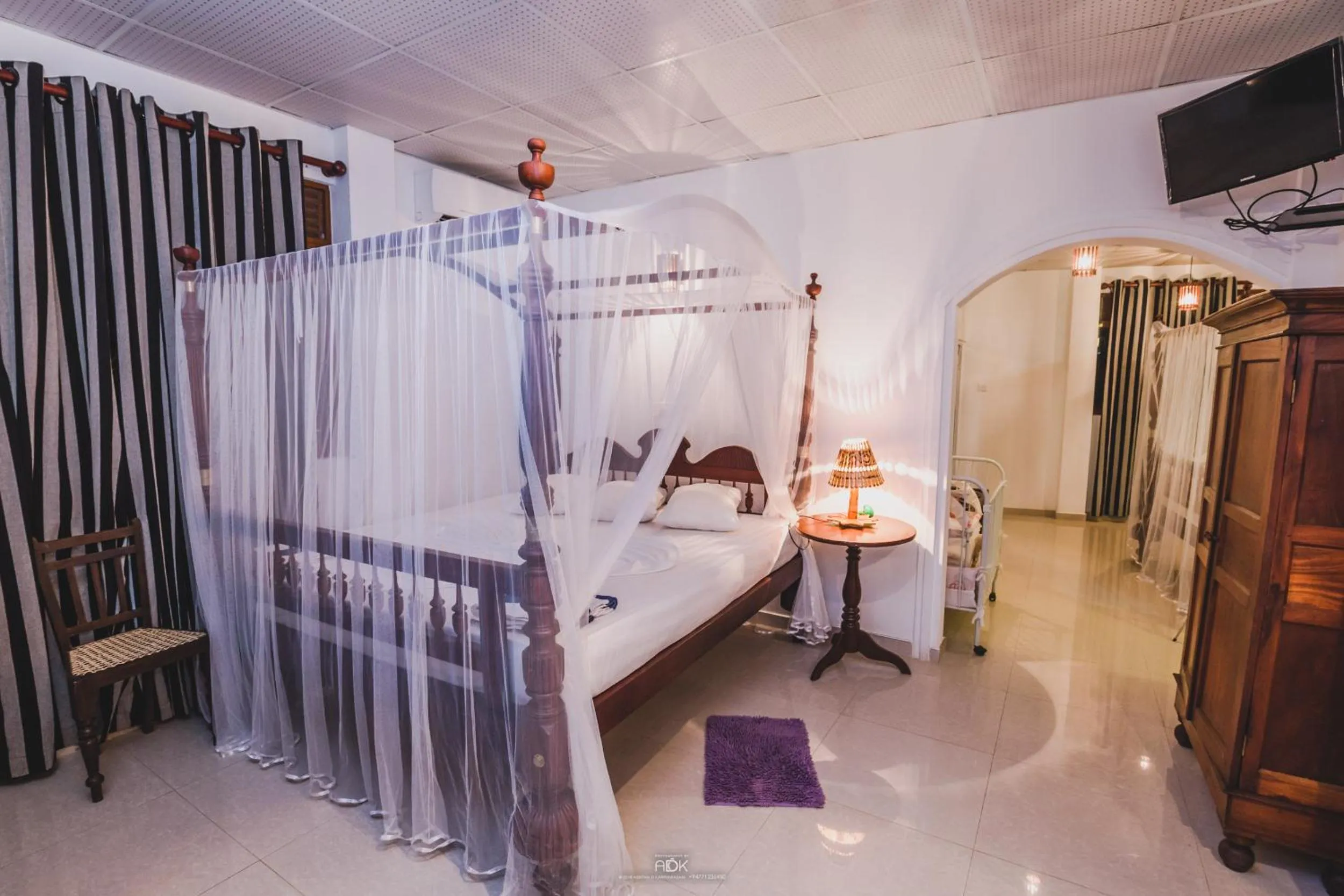 Bedroom, Bed in Seaview Deepal villa