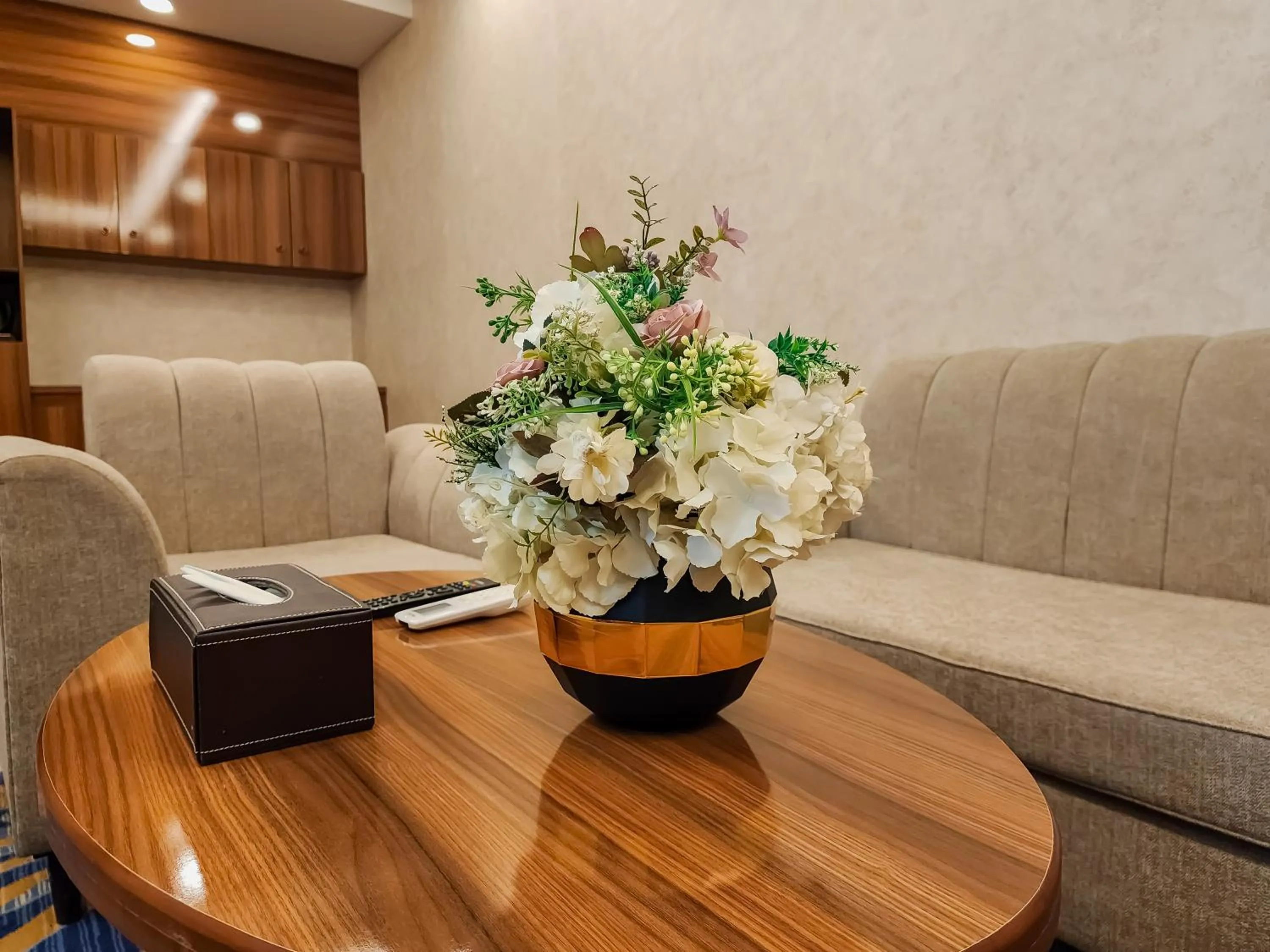 Living room in Holiday Al Khaleej Hotel