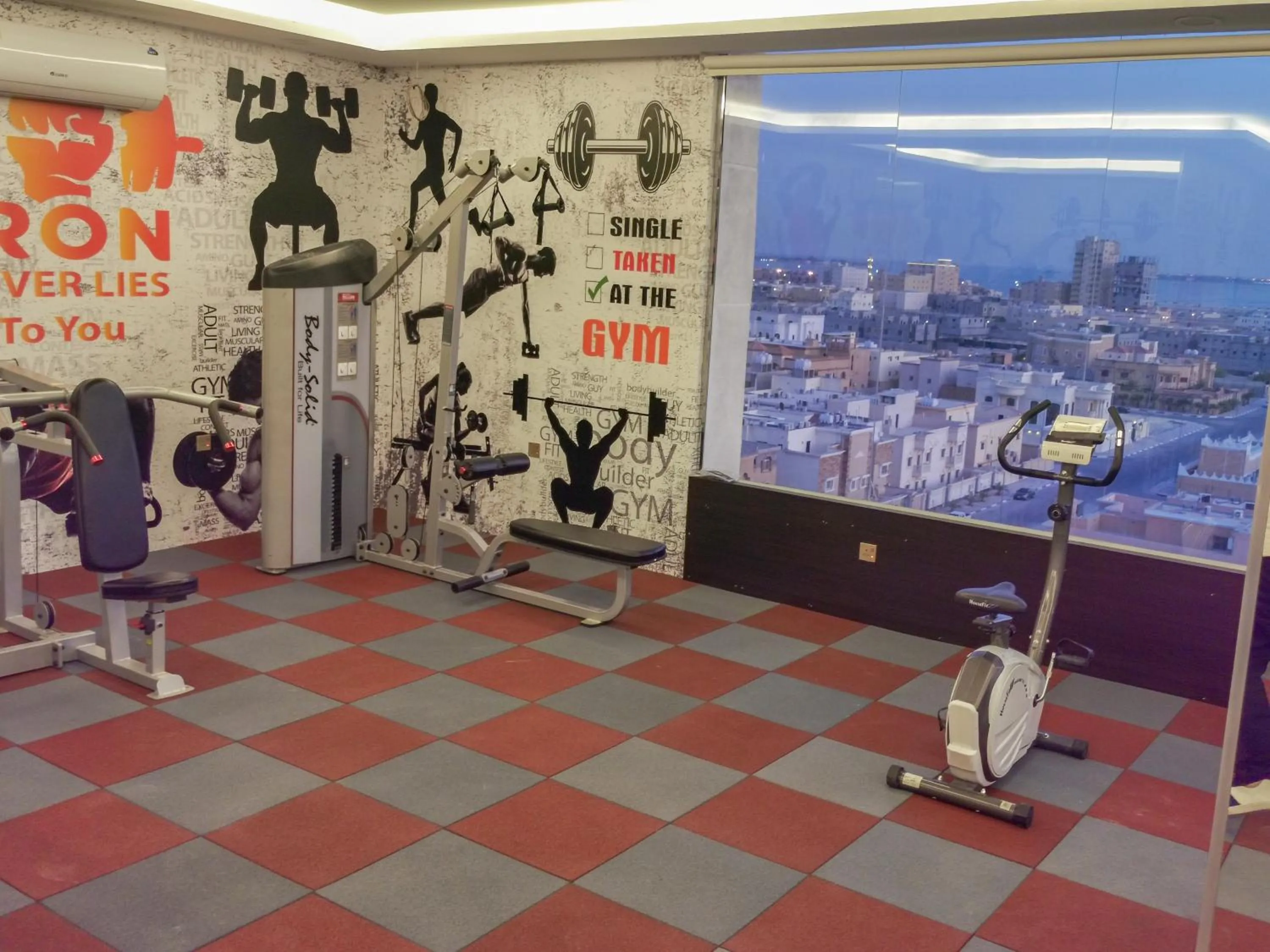 Fitness centre/facilities in Holiday Al Khaleej Hotel