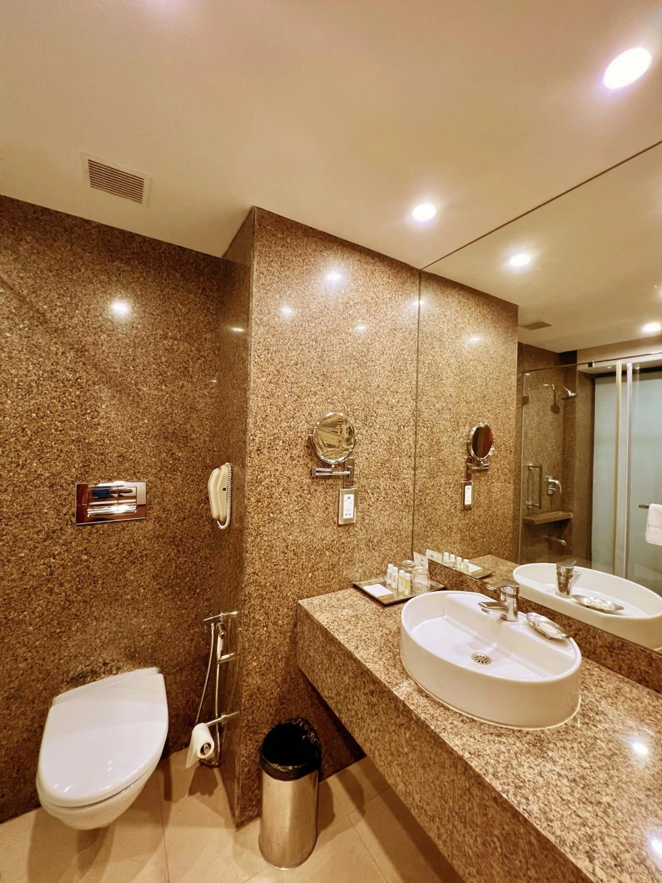 Bathroom in Hotel Chandela Khajuraho