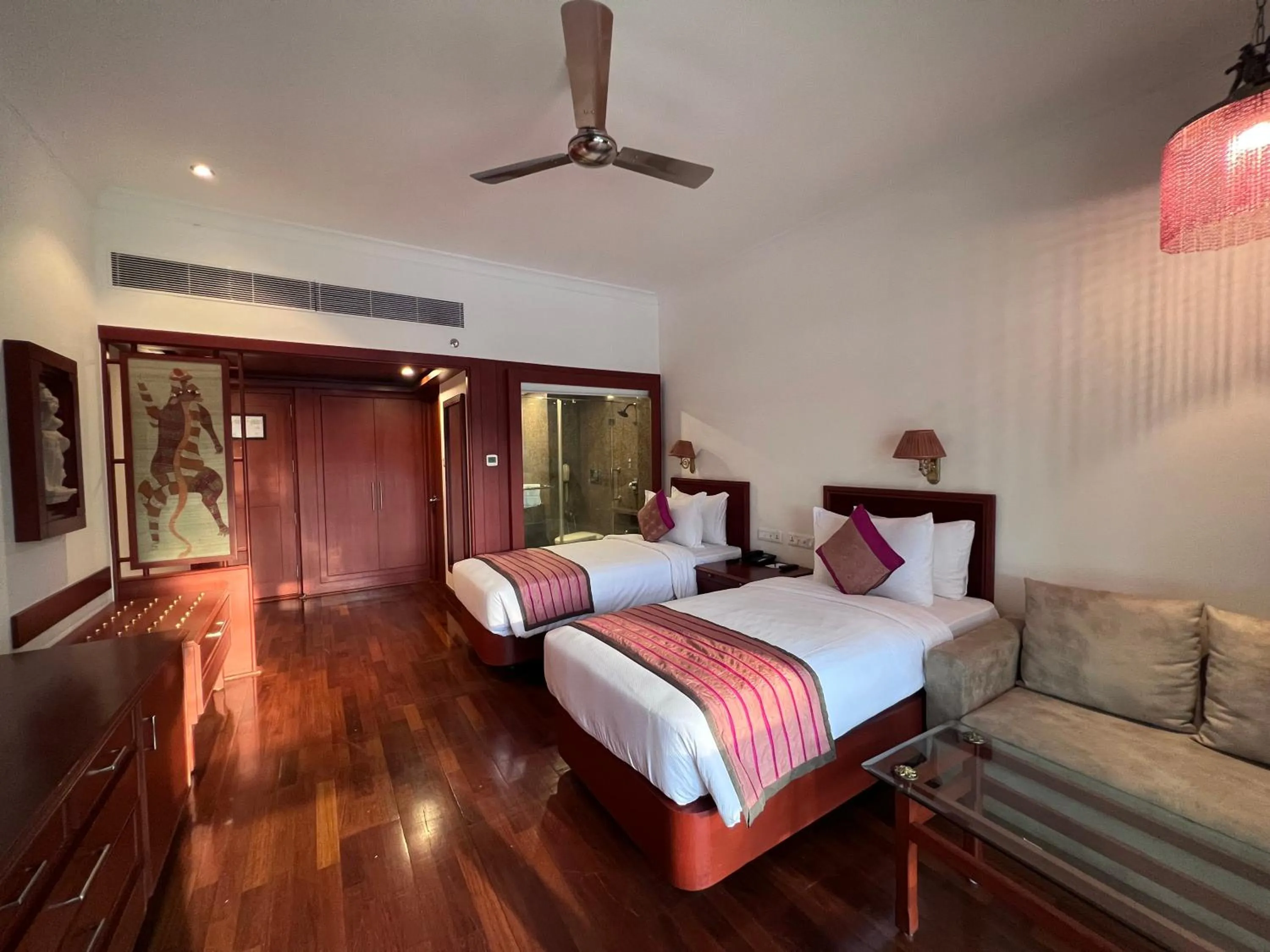 Photo of the whole room, Bed in Hotel Chandela Khajuraho