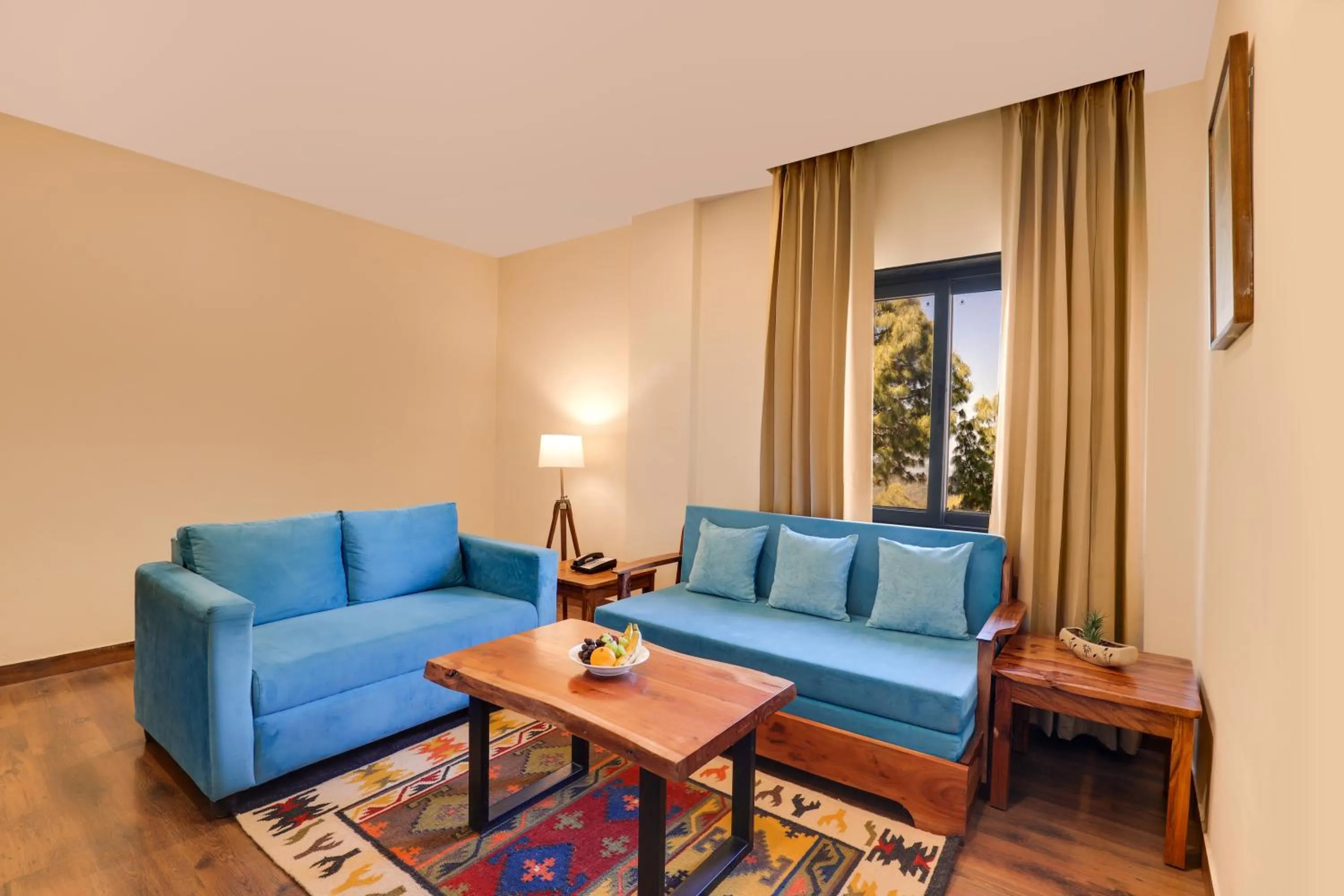 Living room in Lemon Tree Hotel, Kasauli