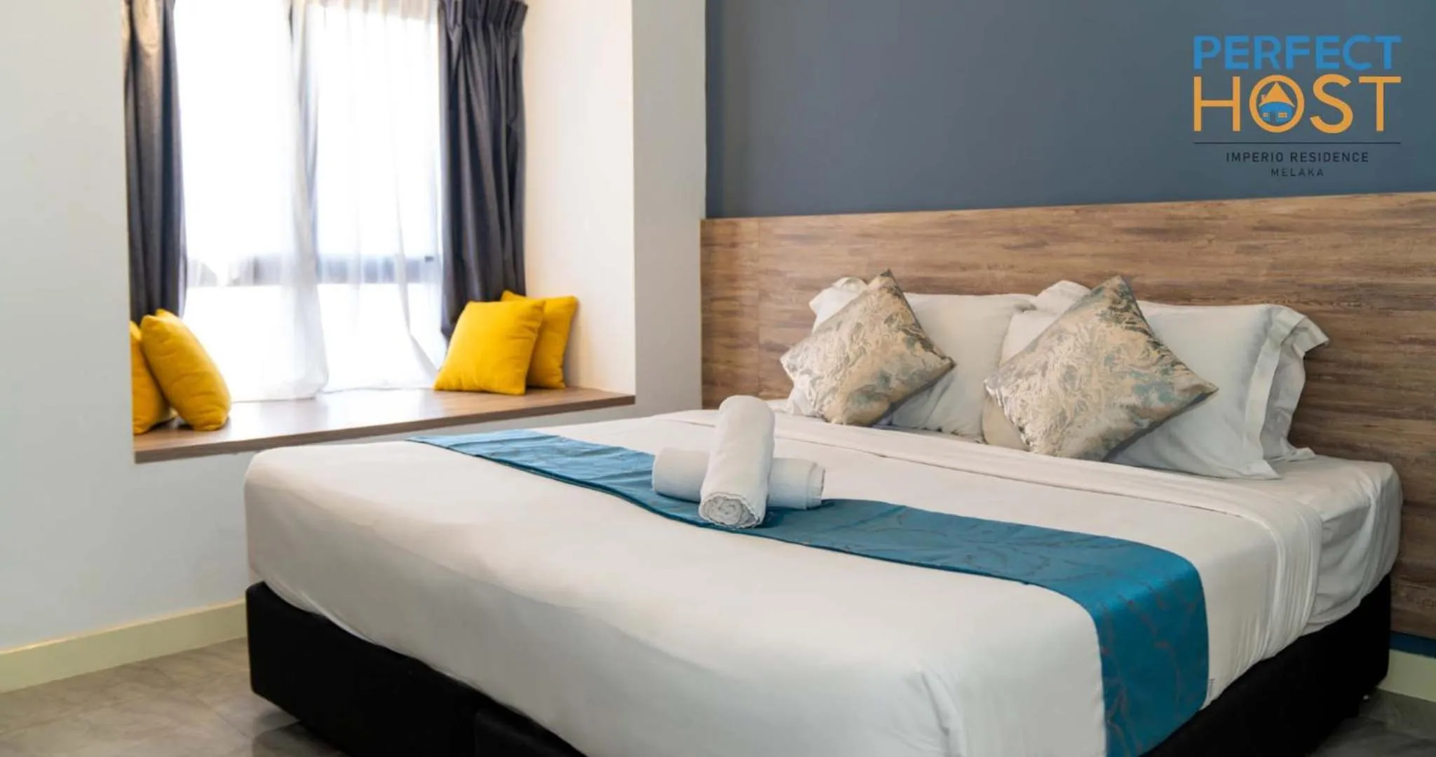 Bed in Imperio Residence Seafront by Perfect Host