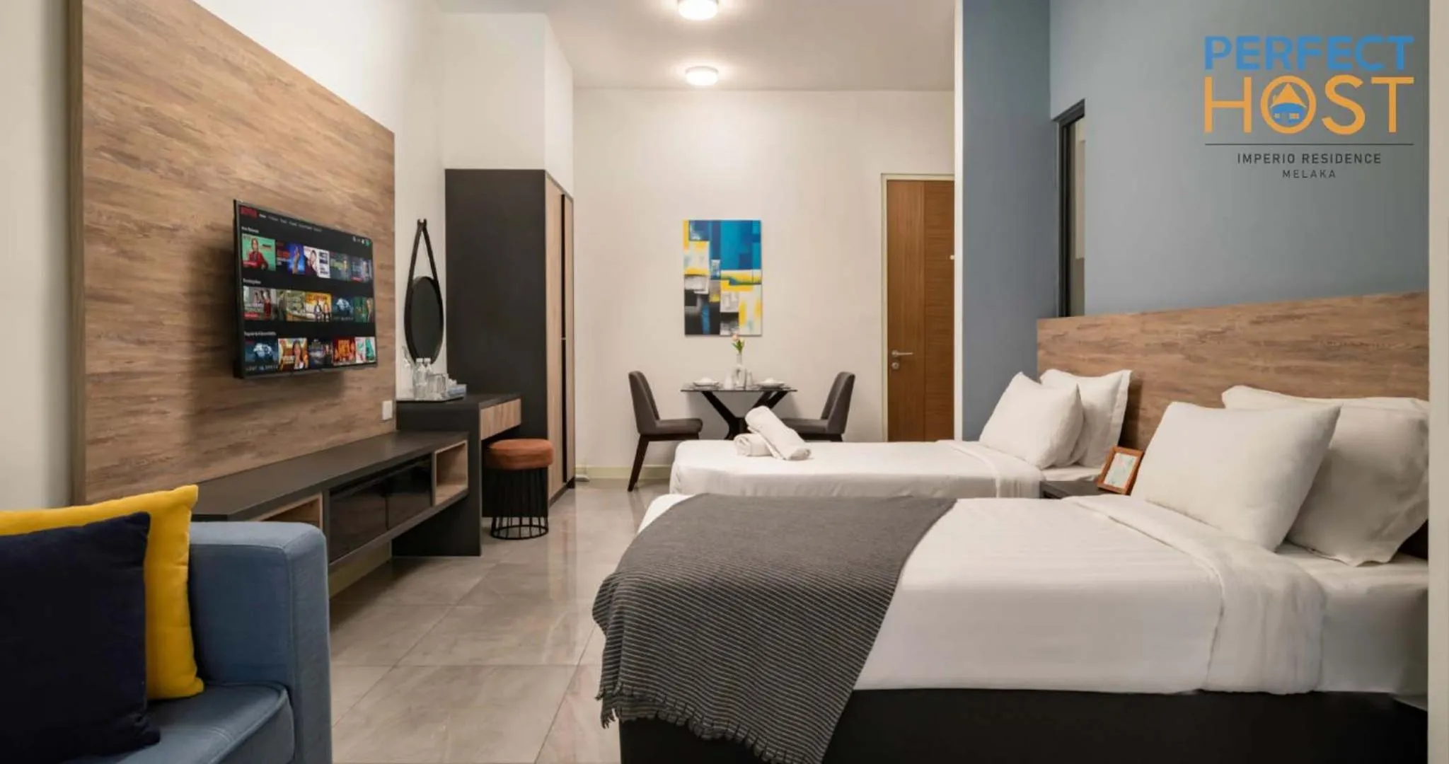 Bed in Imperio Residence Seafront by Perfect Host