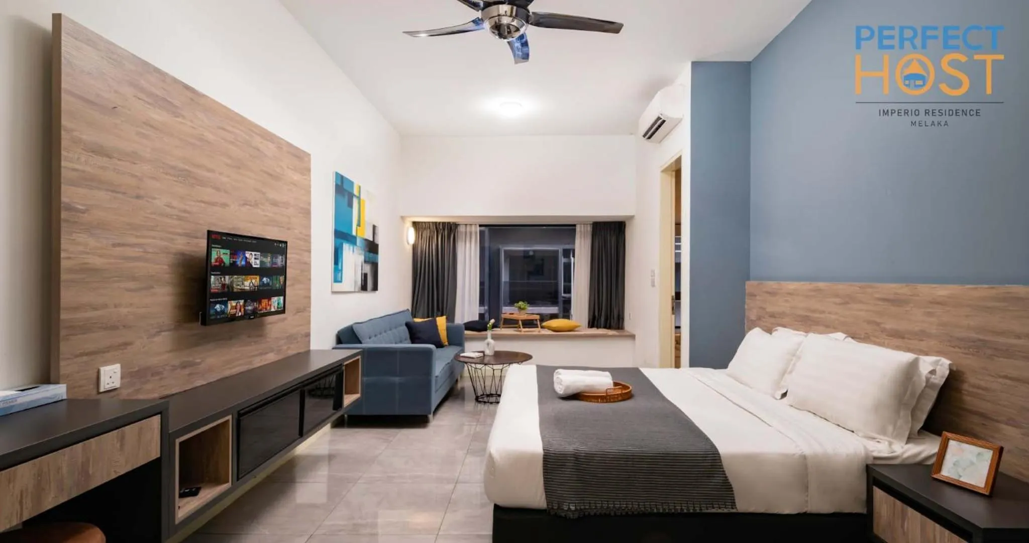 Bed in Imperio Residence Seafront by Perfect Host