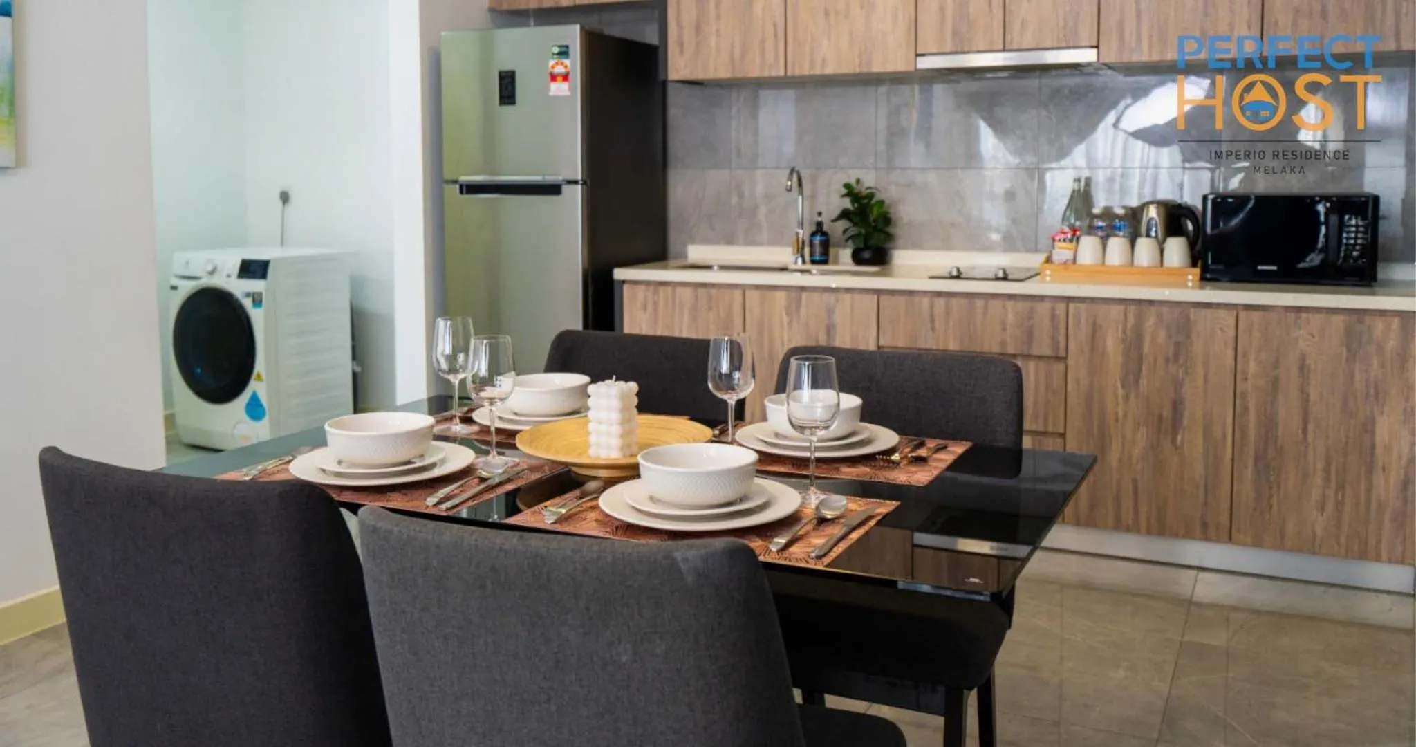 Coffee/tea facilities in Imperio Residence Seafront by Perfect Host