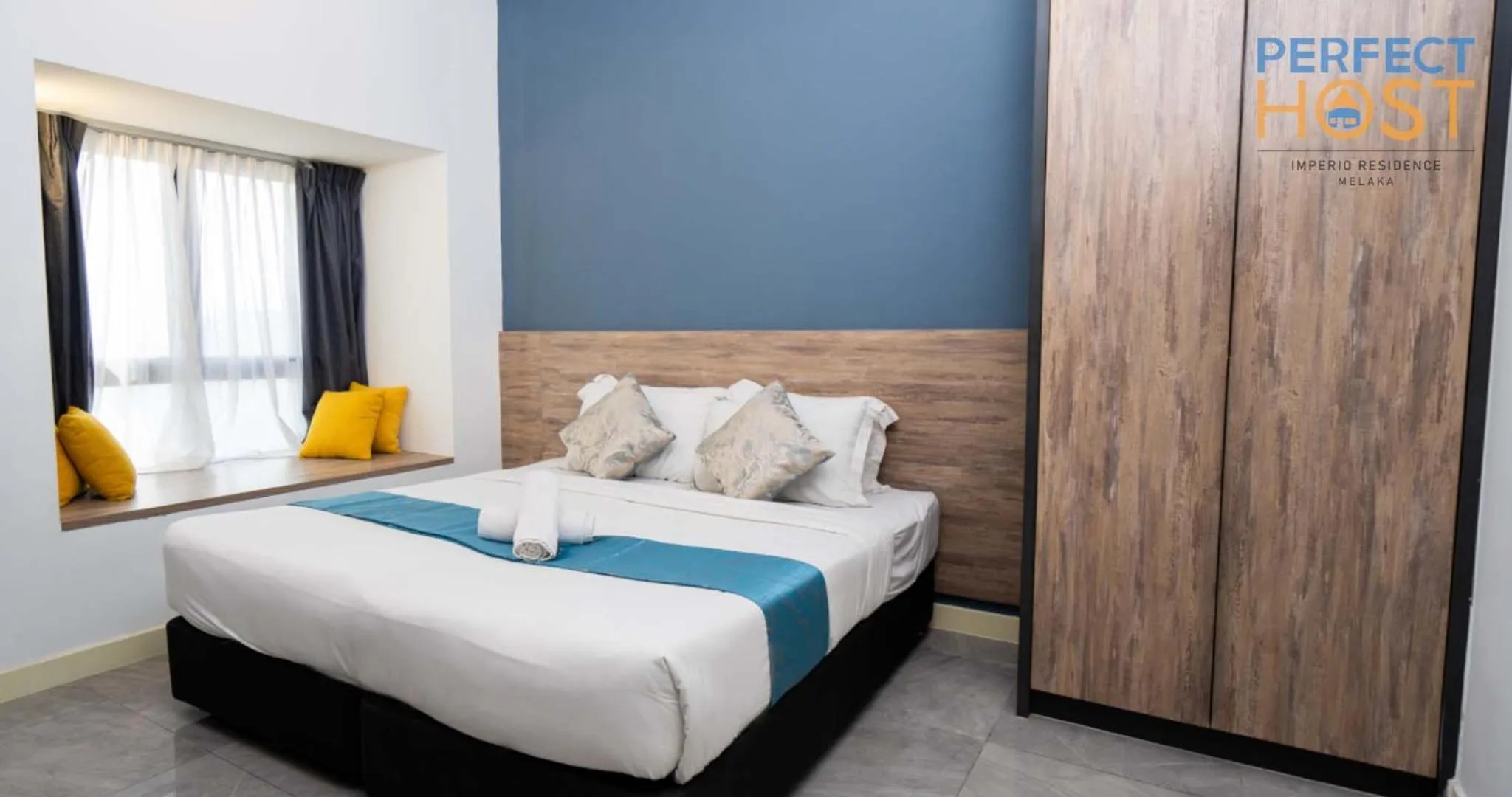 Bed in Imperio Residence Seafront by Perfect Host