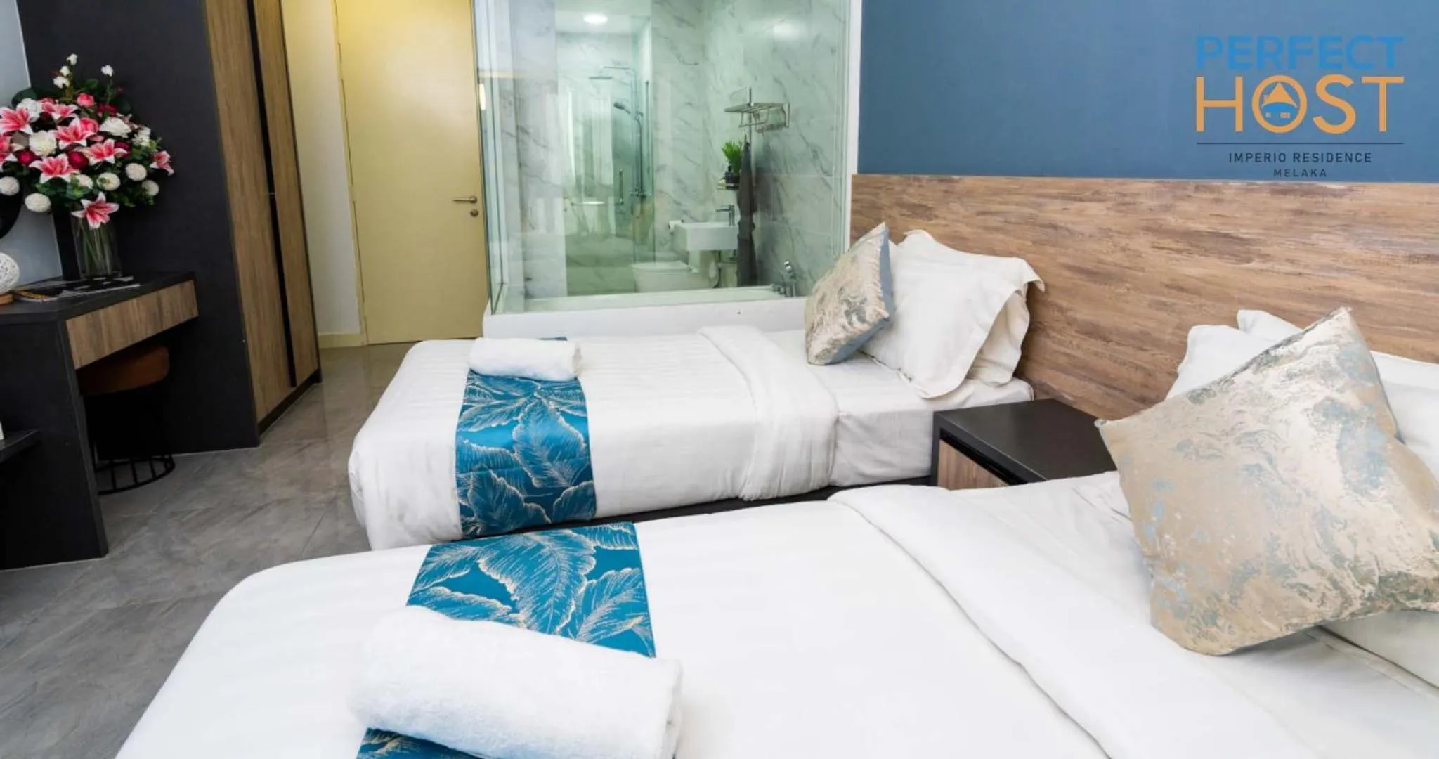 Bed in Imperio Residence Seafront by Perfect Host