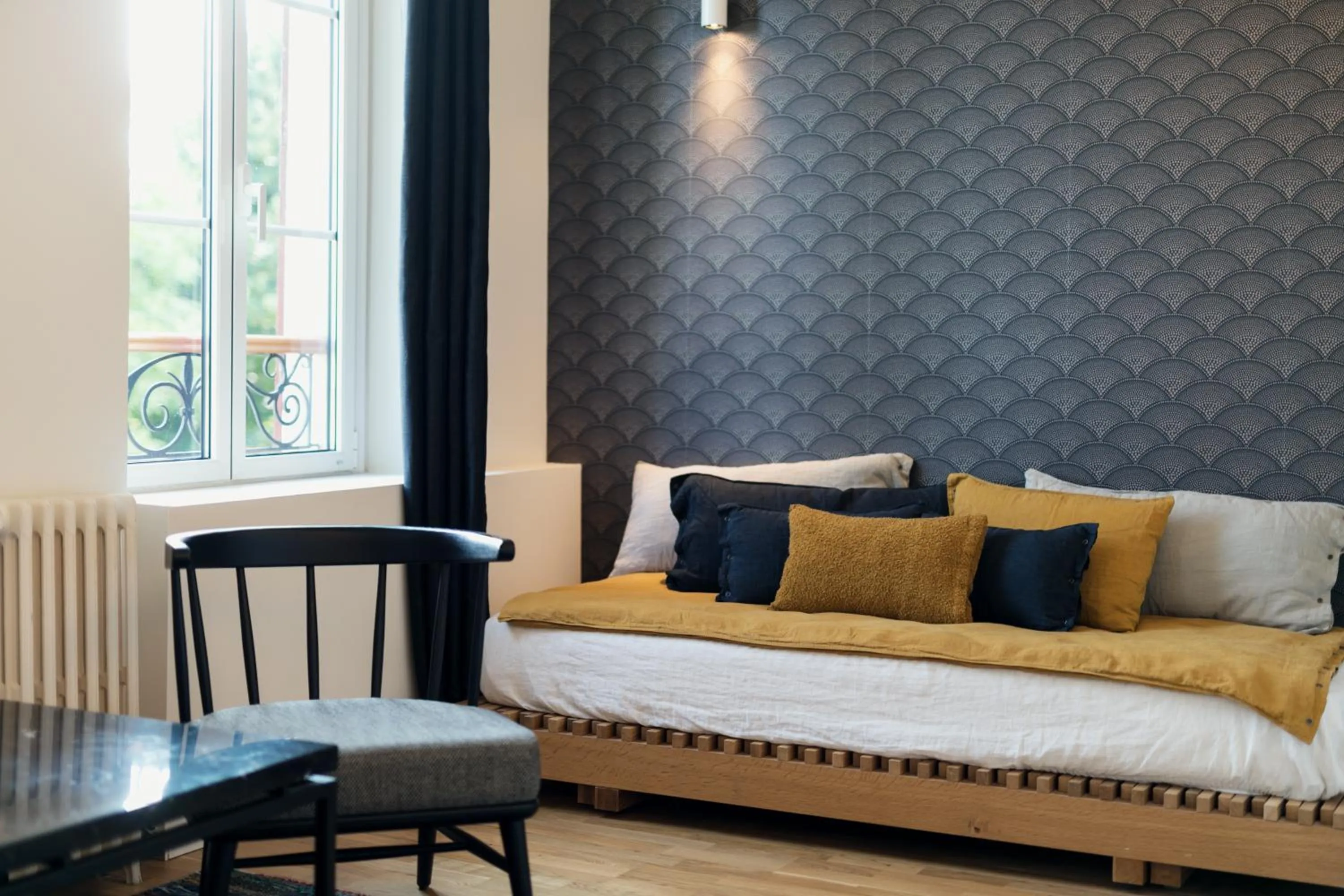 Bed in Hotel Restaurant La Musardiere