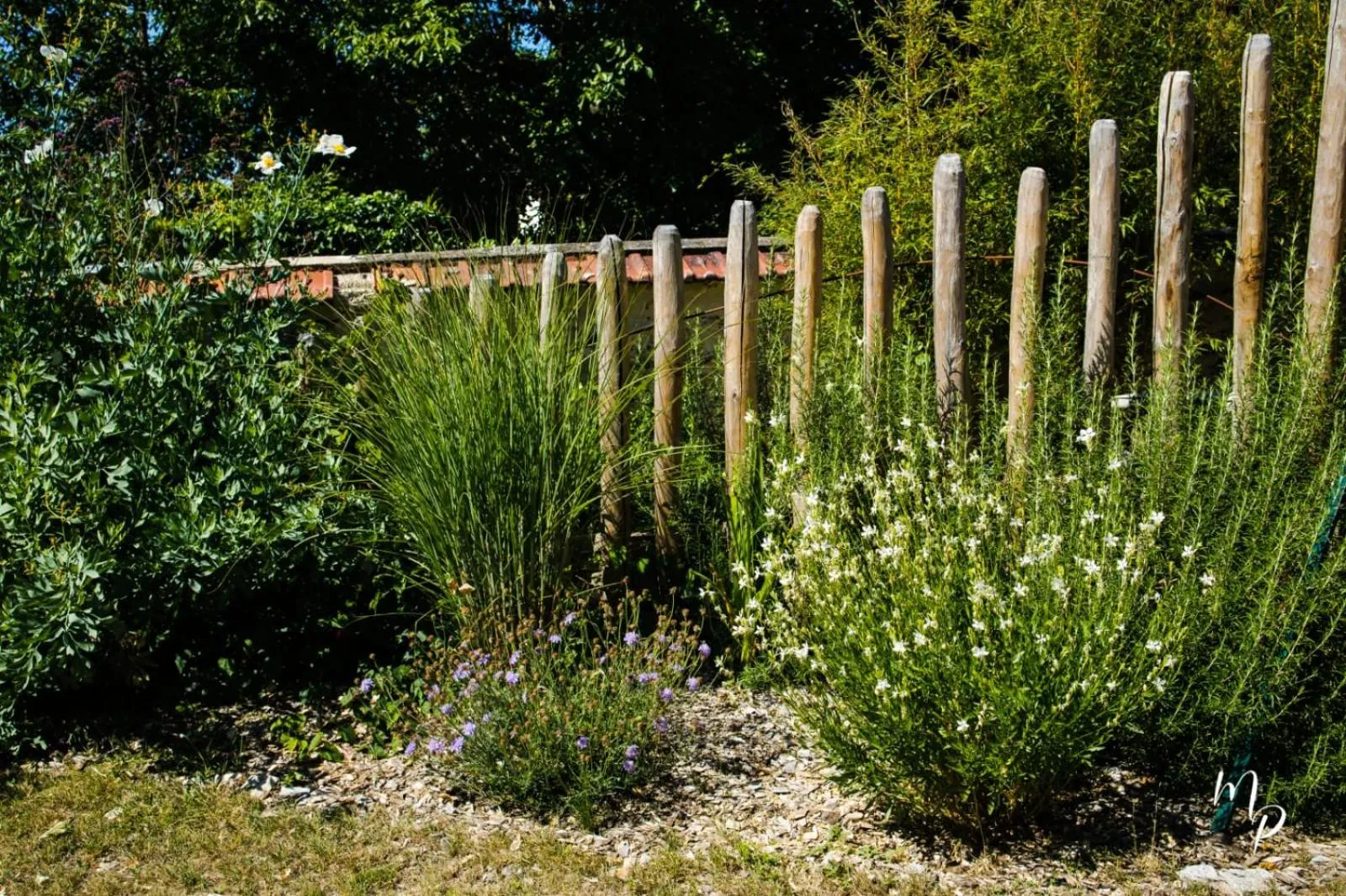 Garden in Hotel Restaurant La Musardiere