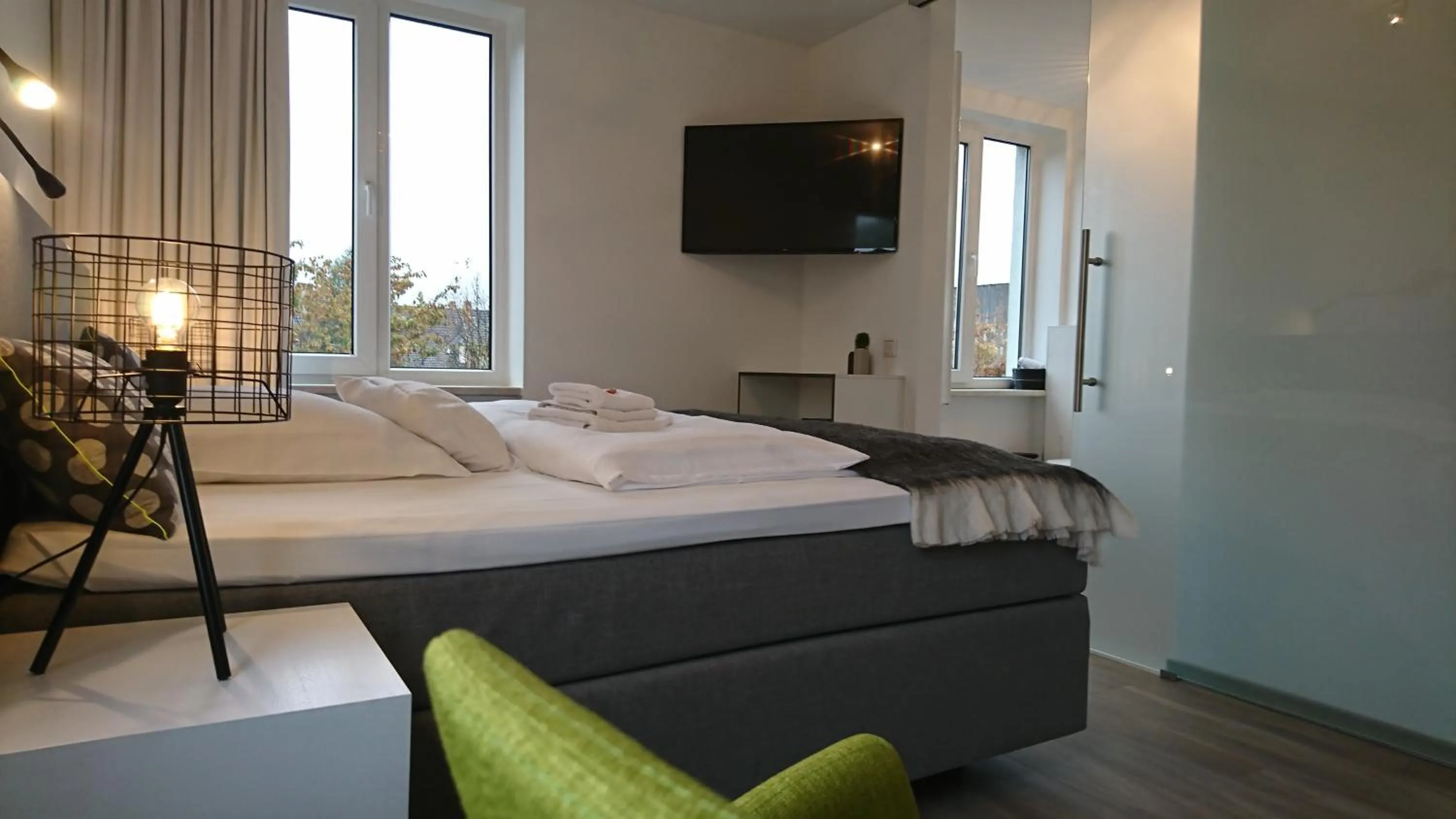 Bed in Hotel in Herrenhausen