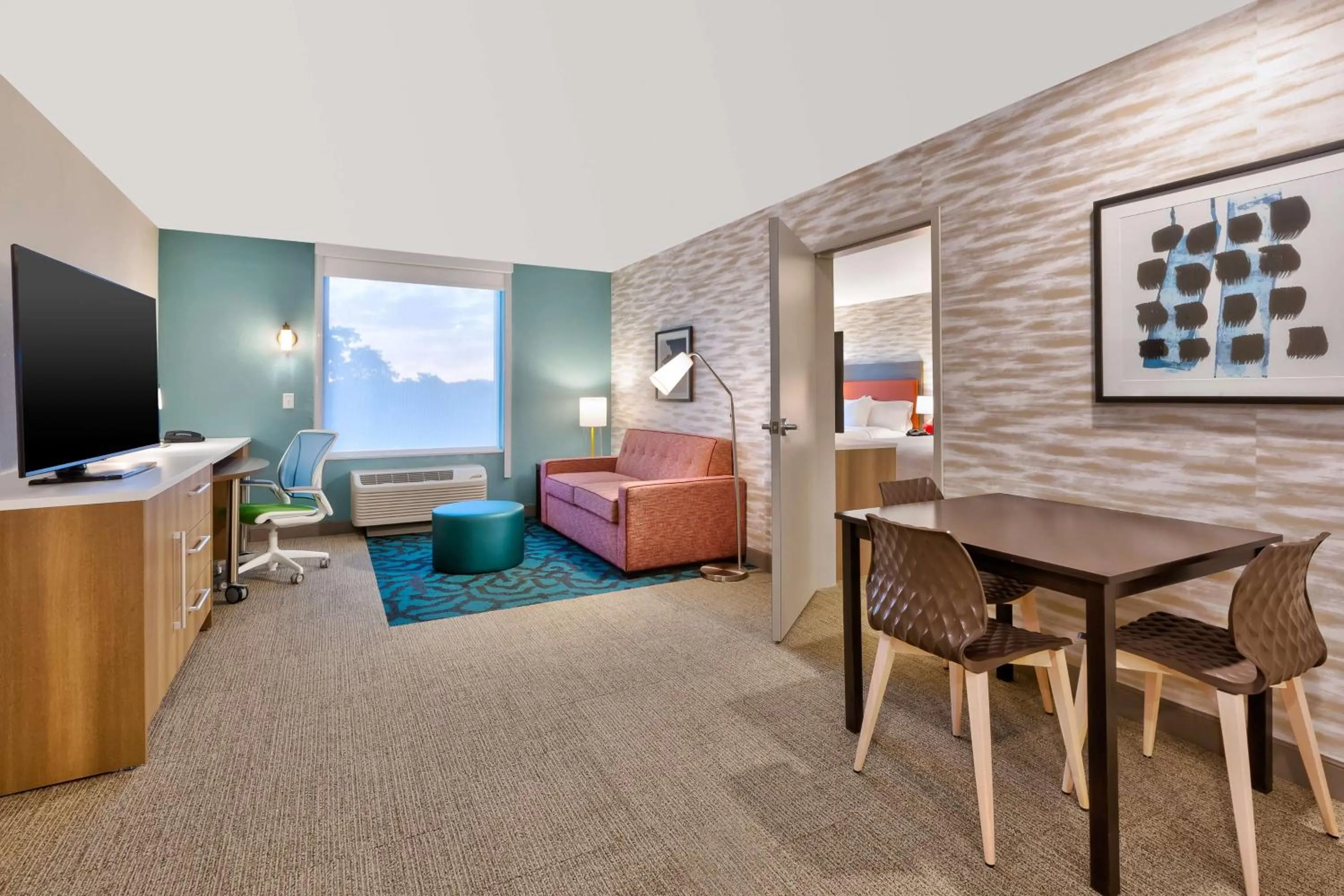 Bedroom in Home2 Suites By Hilton Saginaw, Mi