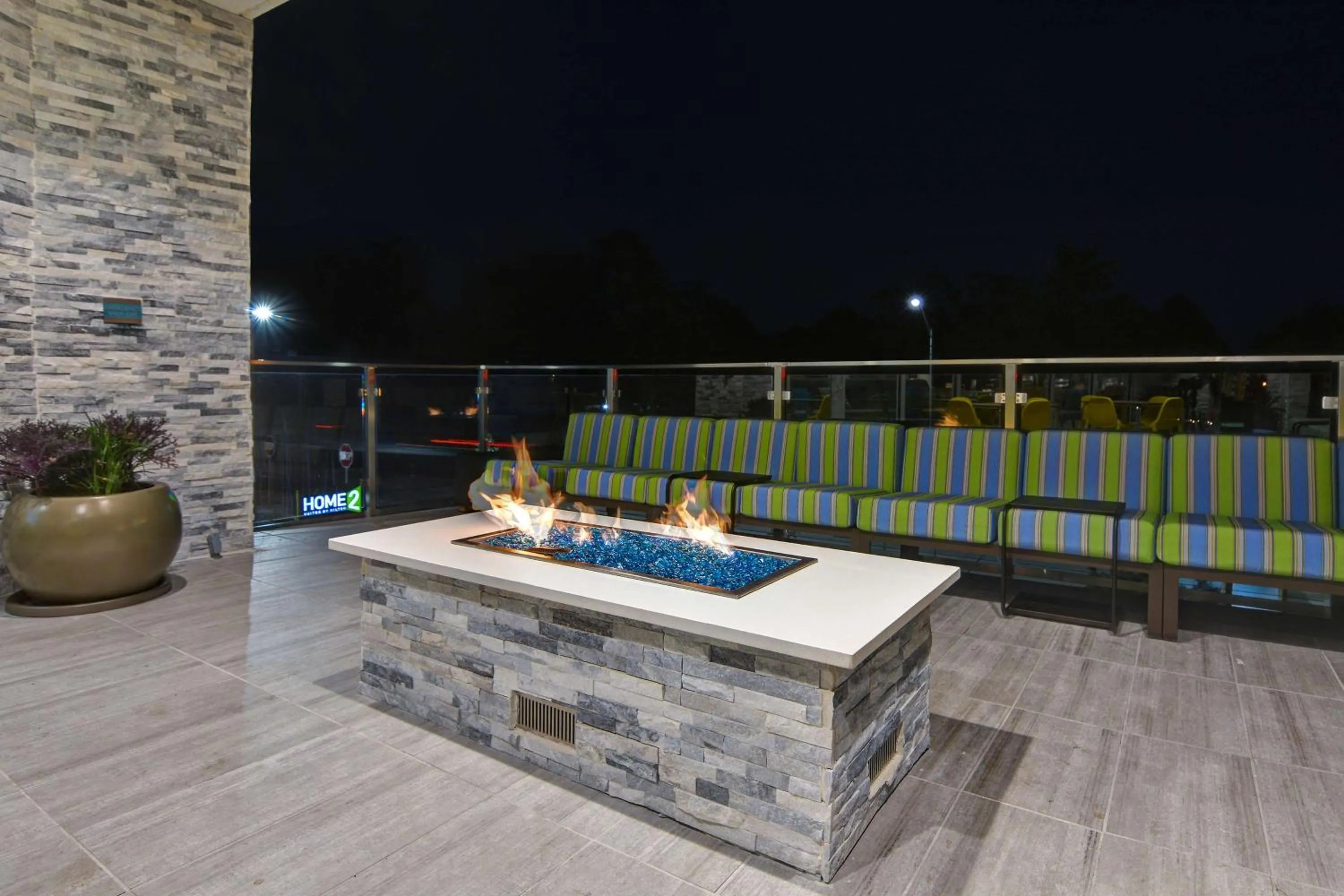 Patio in Home2 Suites By Hilton Savannah Midtown, Ga