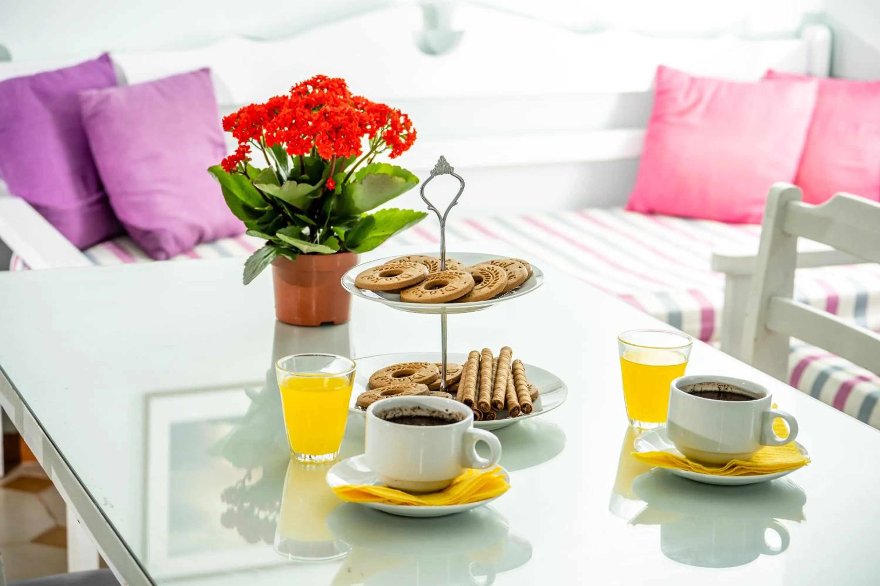 Living room in Alexandra Apartments