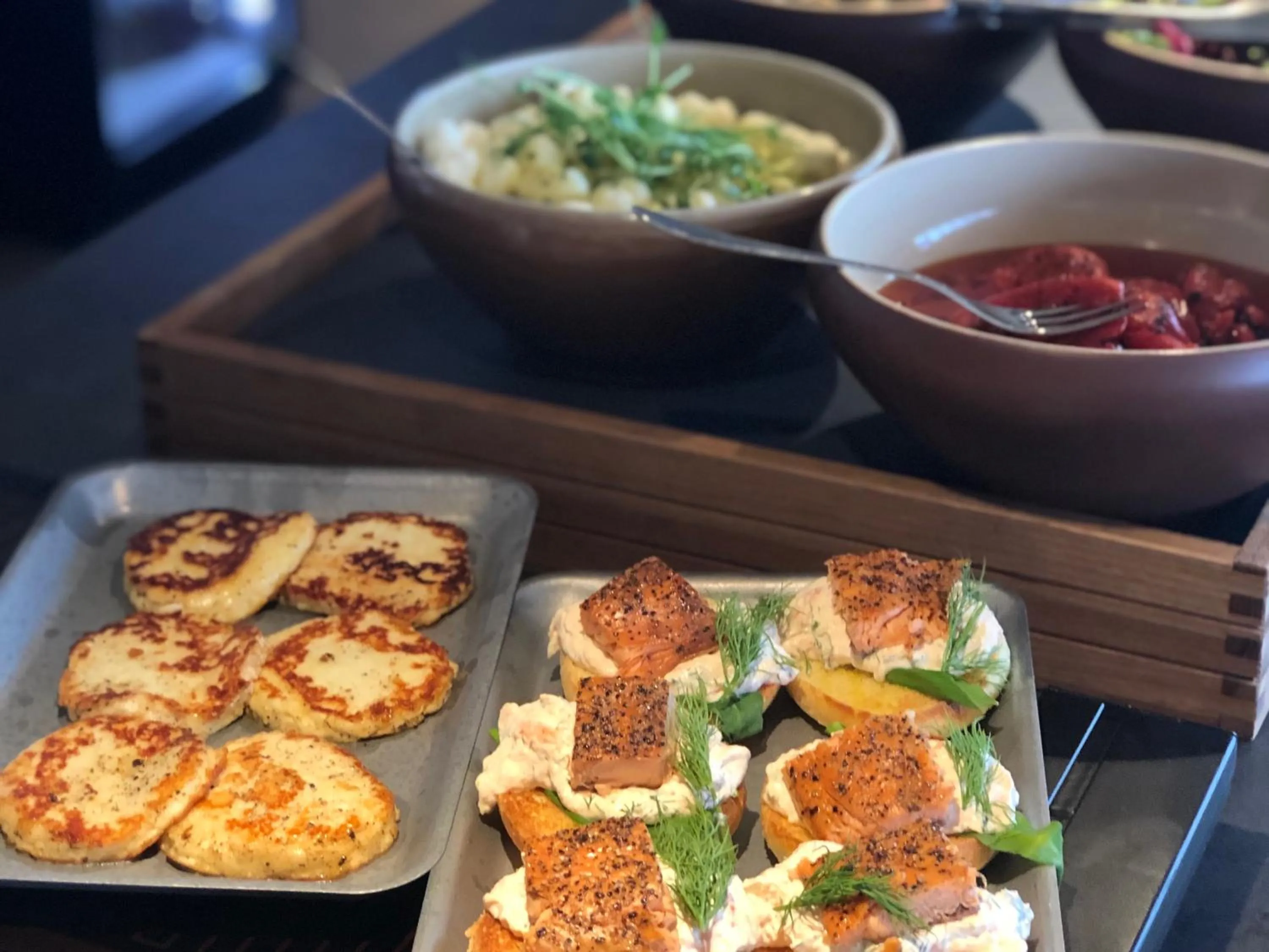 Food close-up in Tärnaby Sporthotell