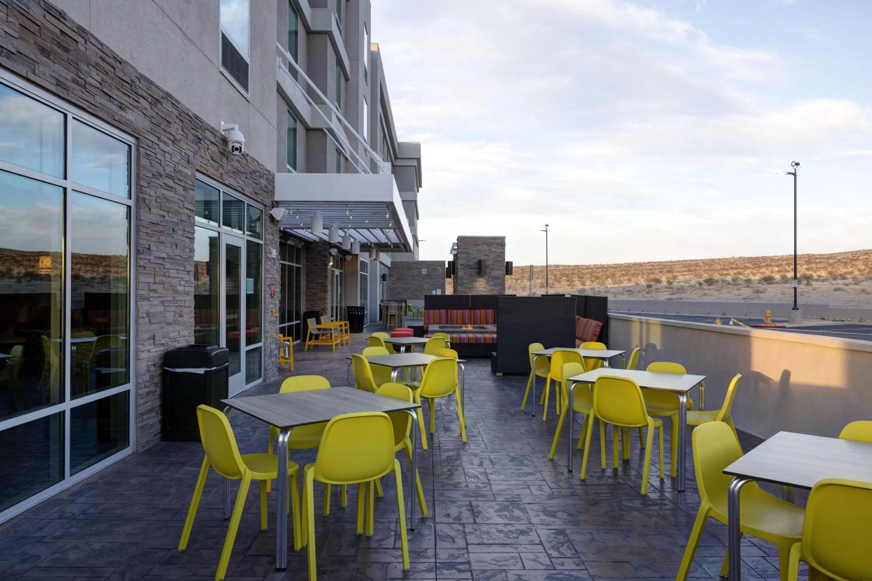 Patio in Home2 Suites By Hilton Barstow, Ca