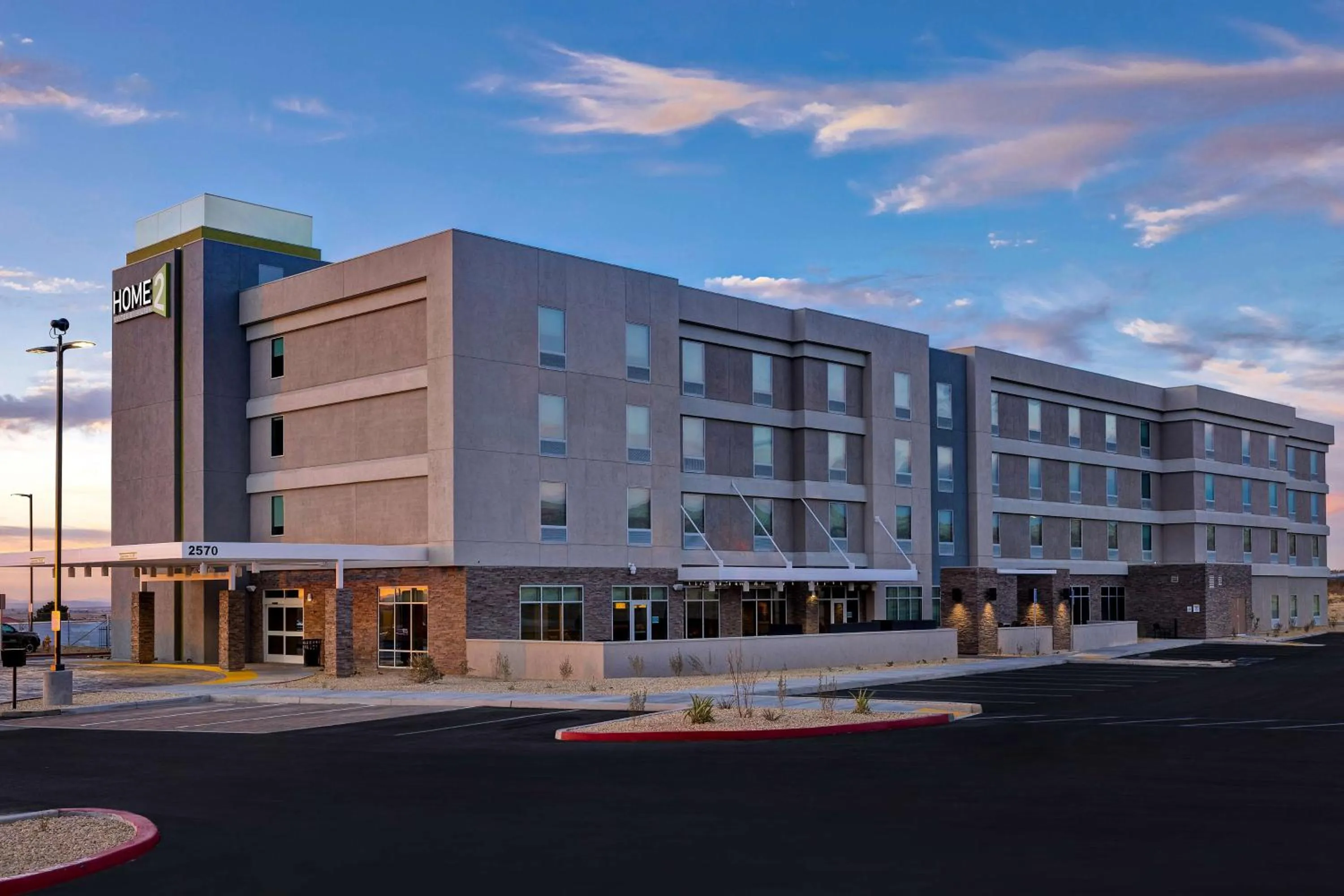 Property building in Home2 Suites By Hilton Barstow, Ca