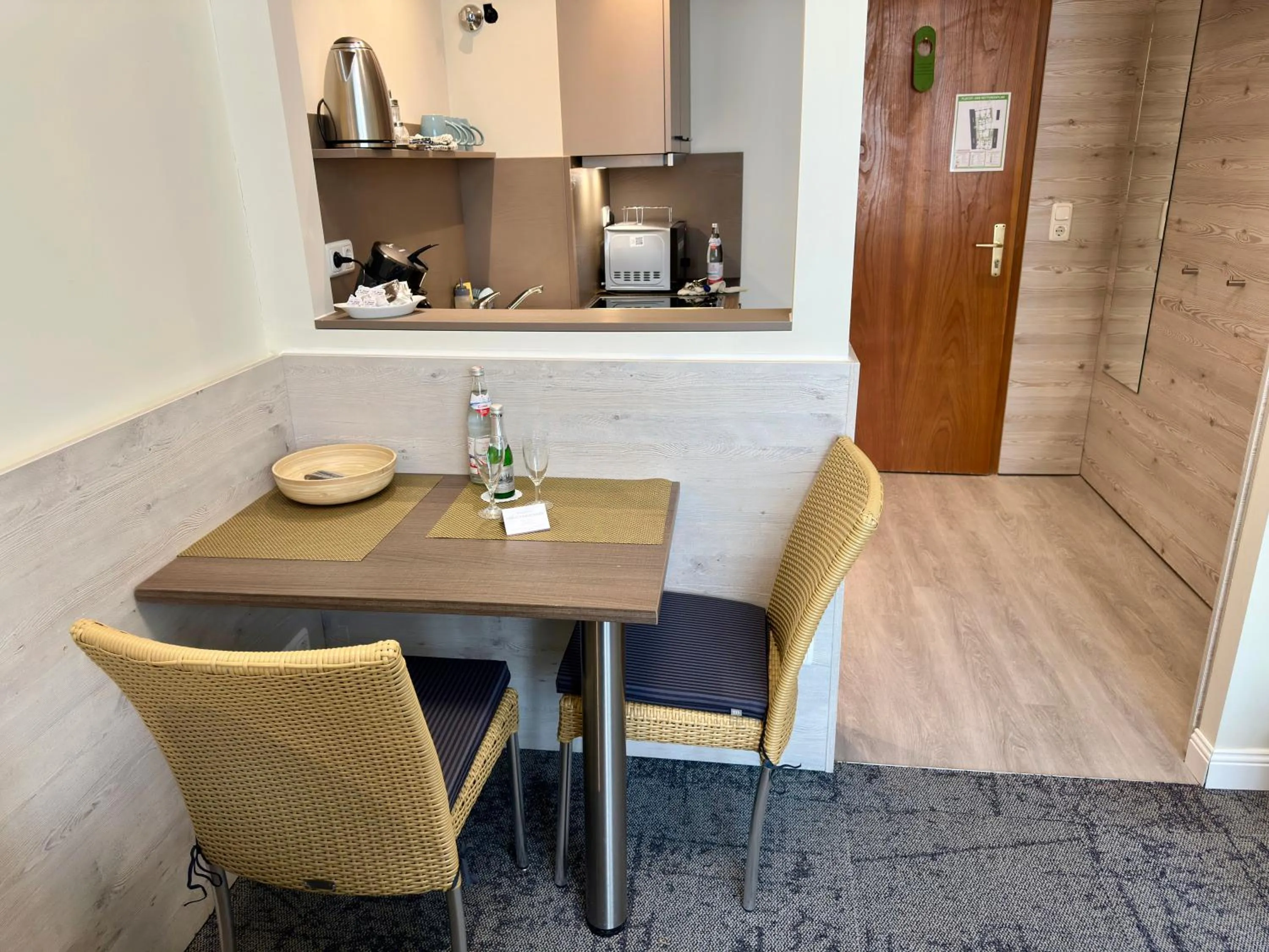 Dining area in Hotel Central