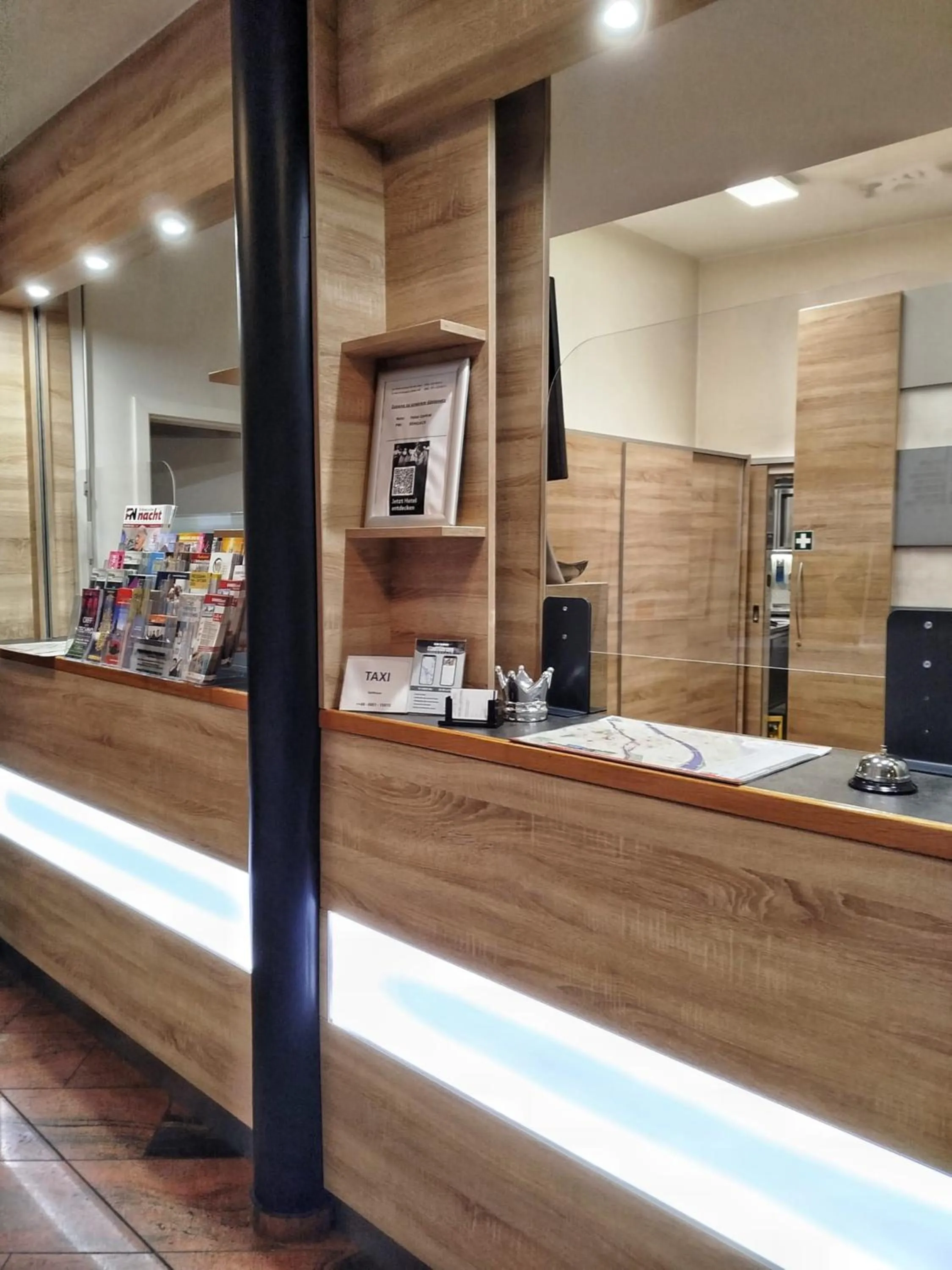 Lobby or reception in Hotel Central