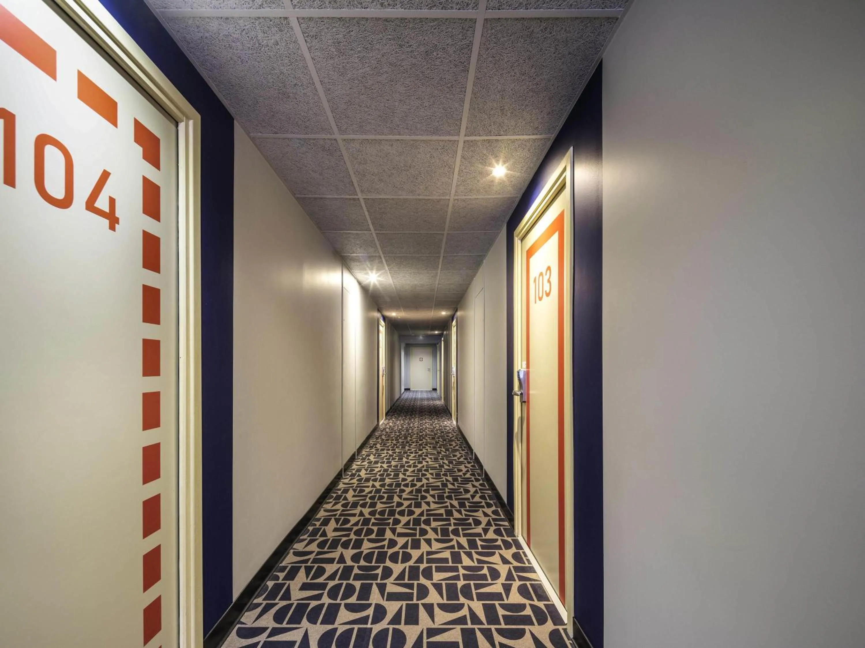 Bedroom in ibis budget Forbach Centre