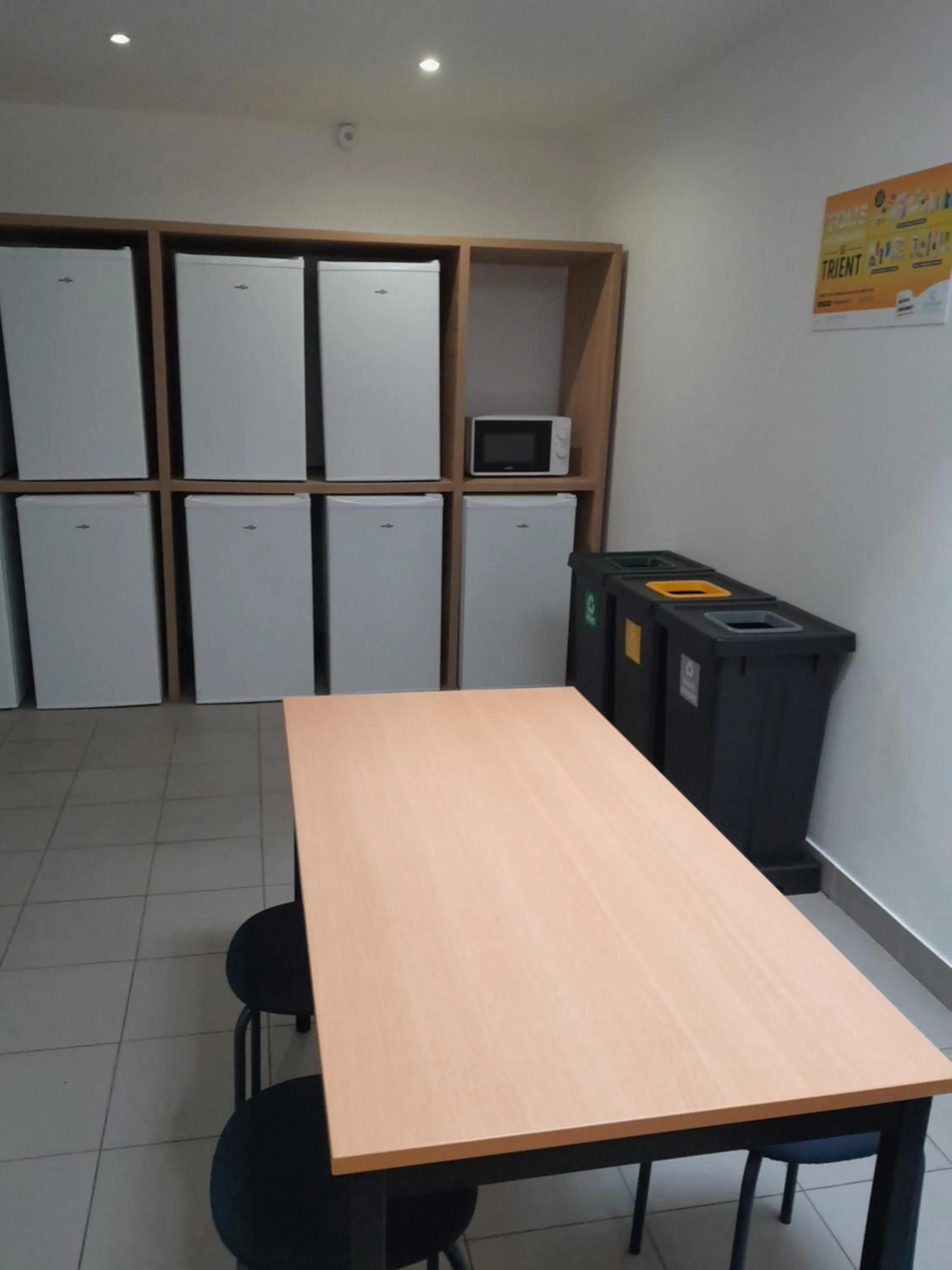 Kitchen or kitchenette in Kyriad Direct Caen Nord Memorial