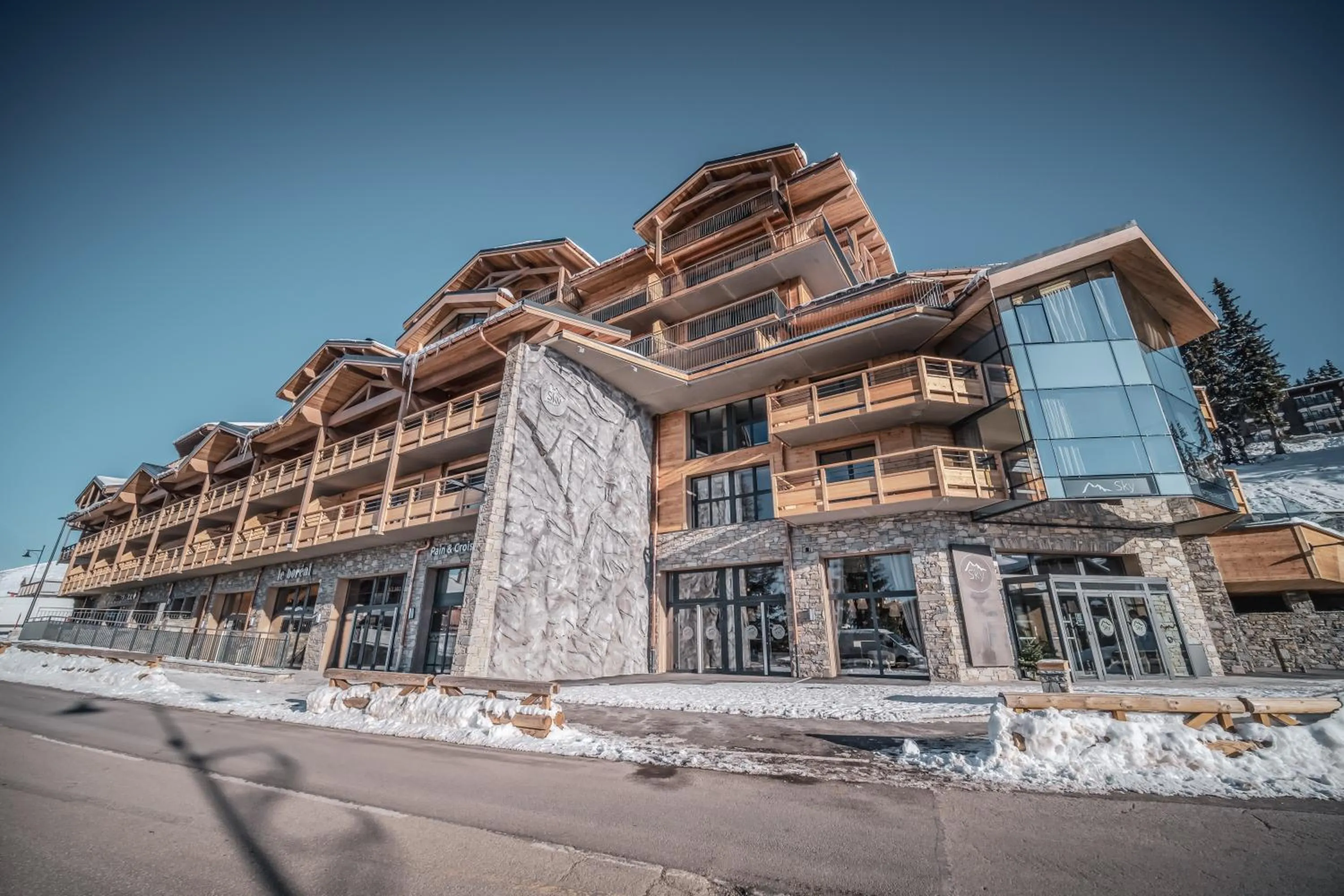 Property building in Sky La Rosière by Alpapart
