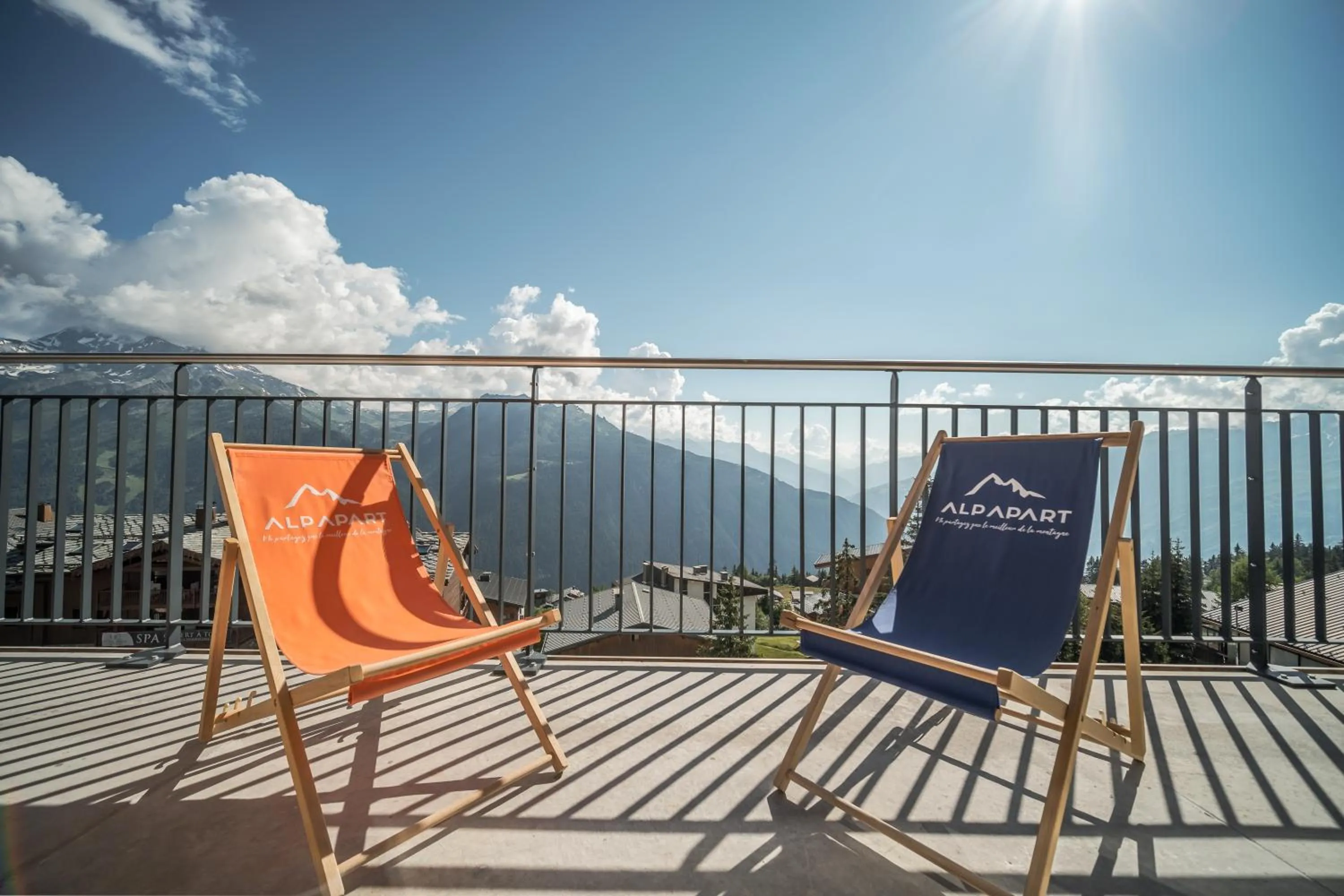 sunbed in Sky La Rosière by Alpapart