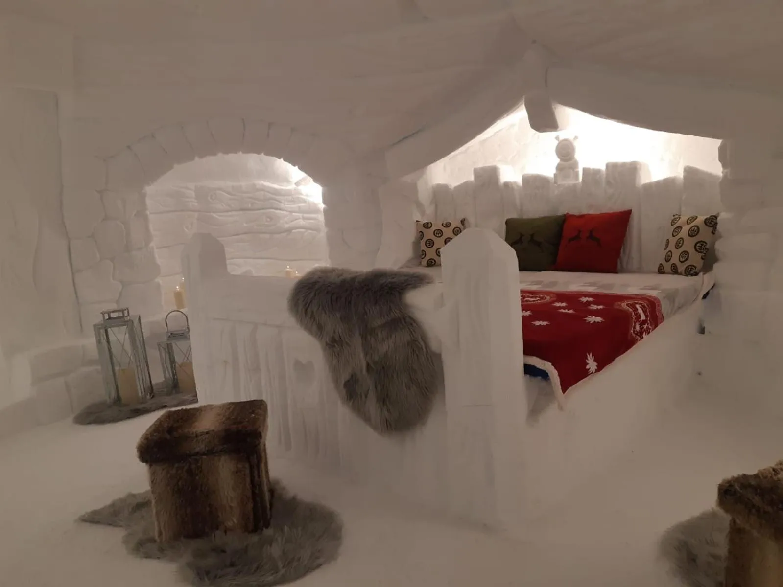 Bedroom, Bed in CAPANNA PRESENA