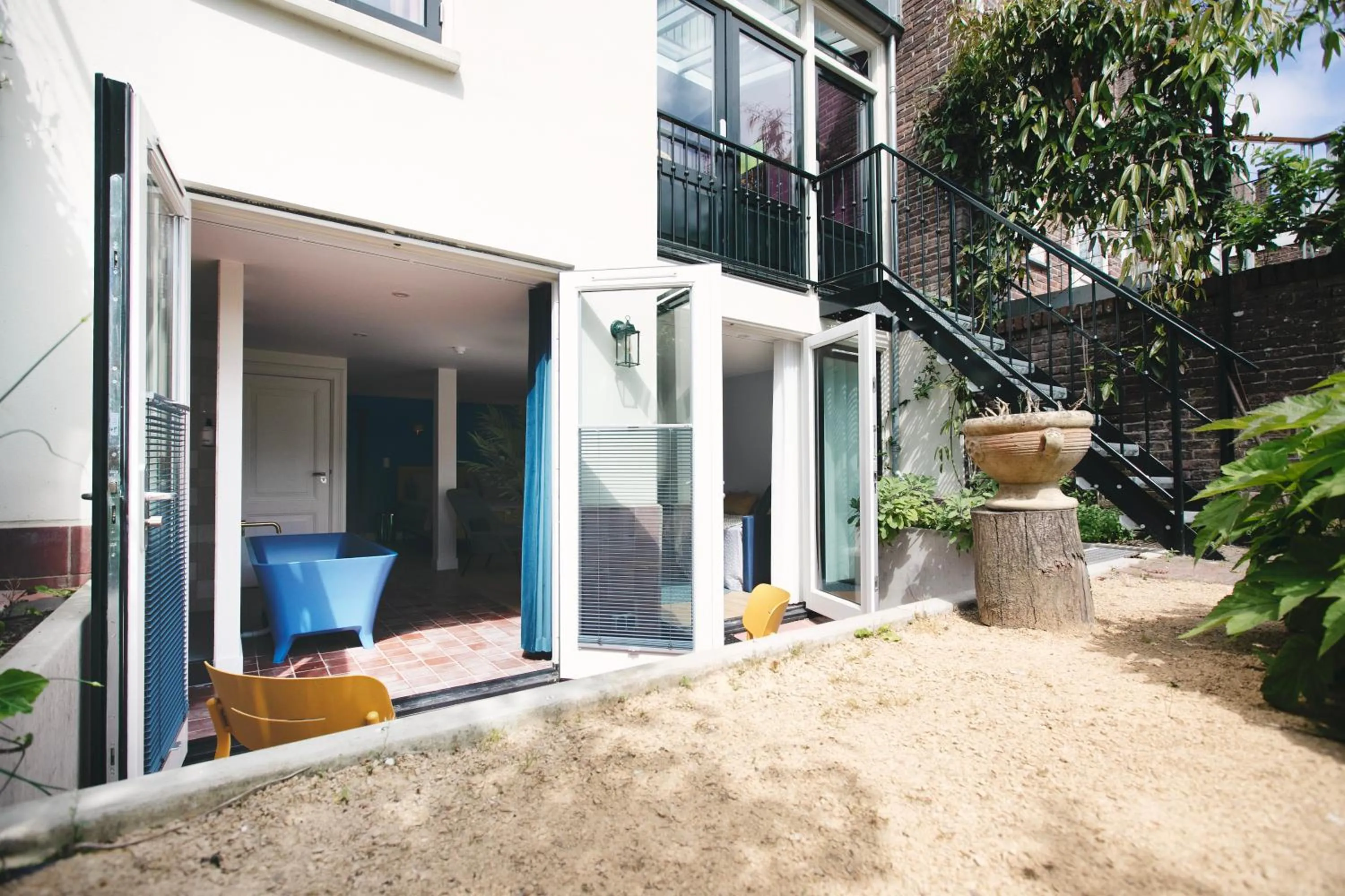 Garden in MUZE Hotel Utrecht