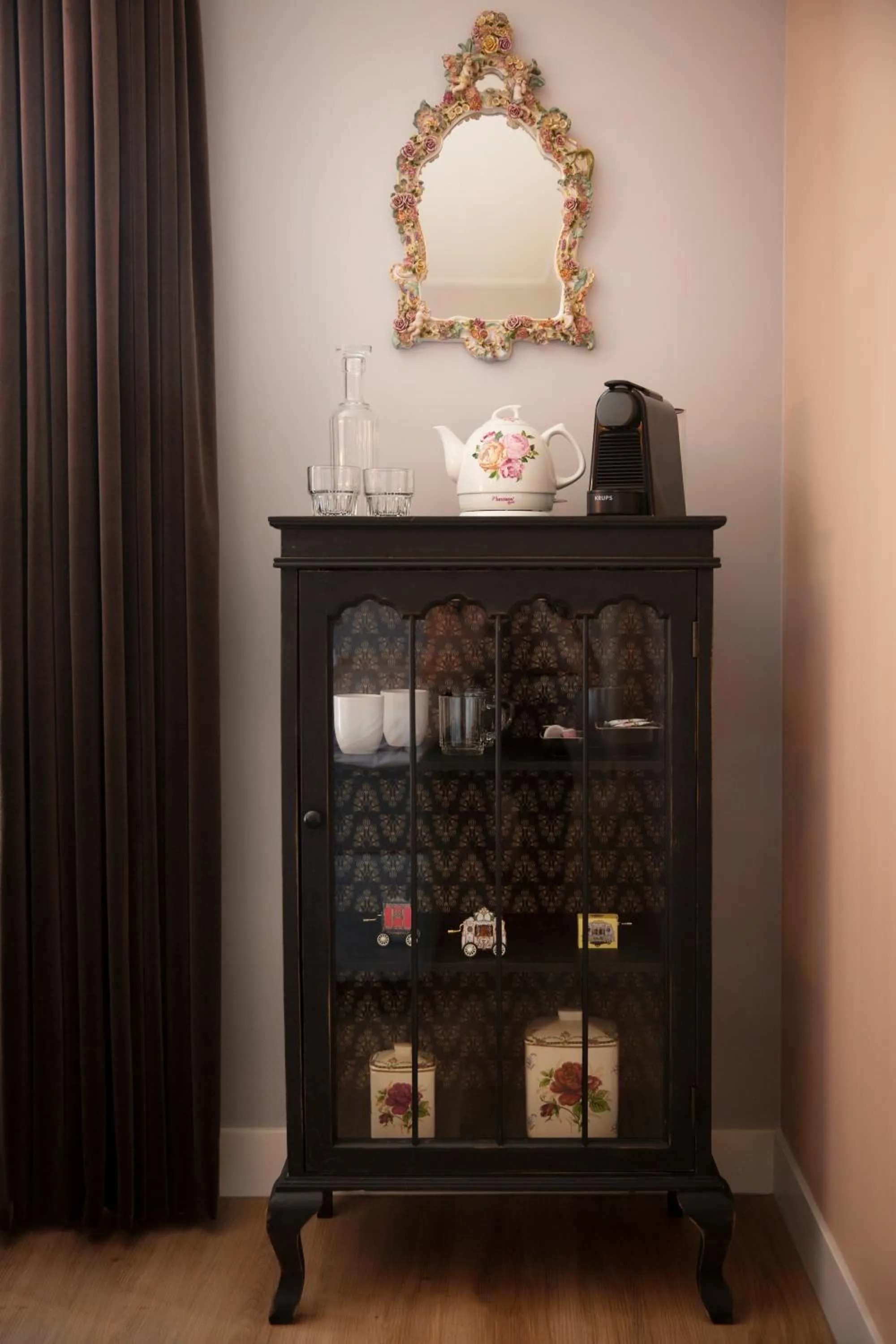 Decorative detail in MUZE Hotel Utrecht