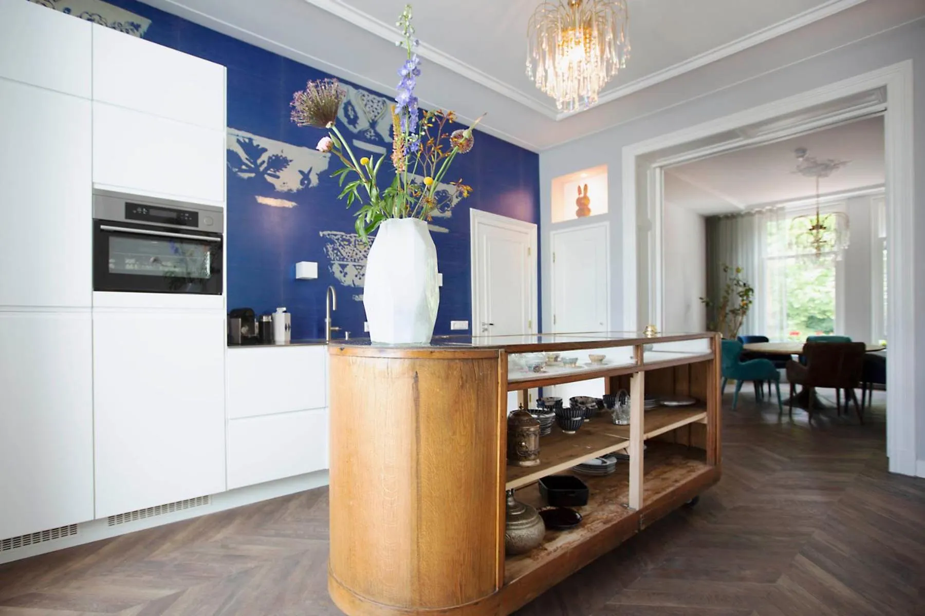 Kitchen or kitchenette in MUZE Hotel Utrecht