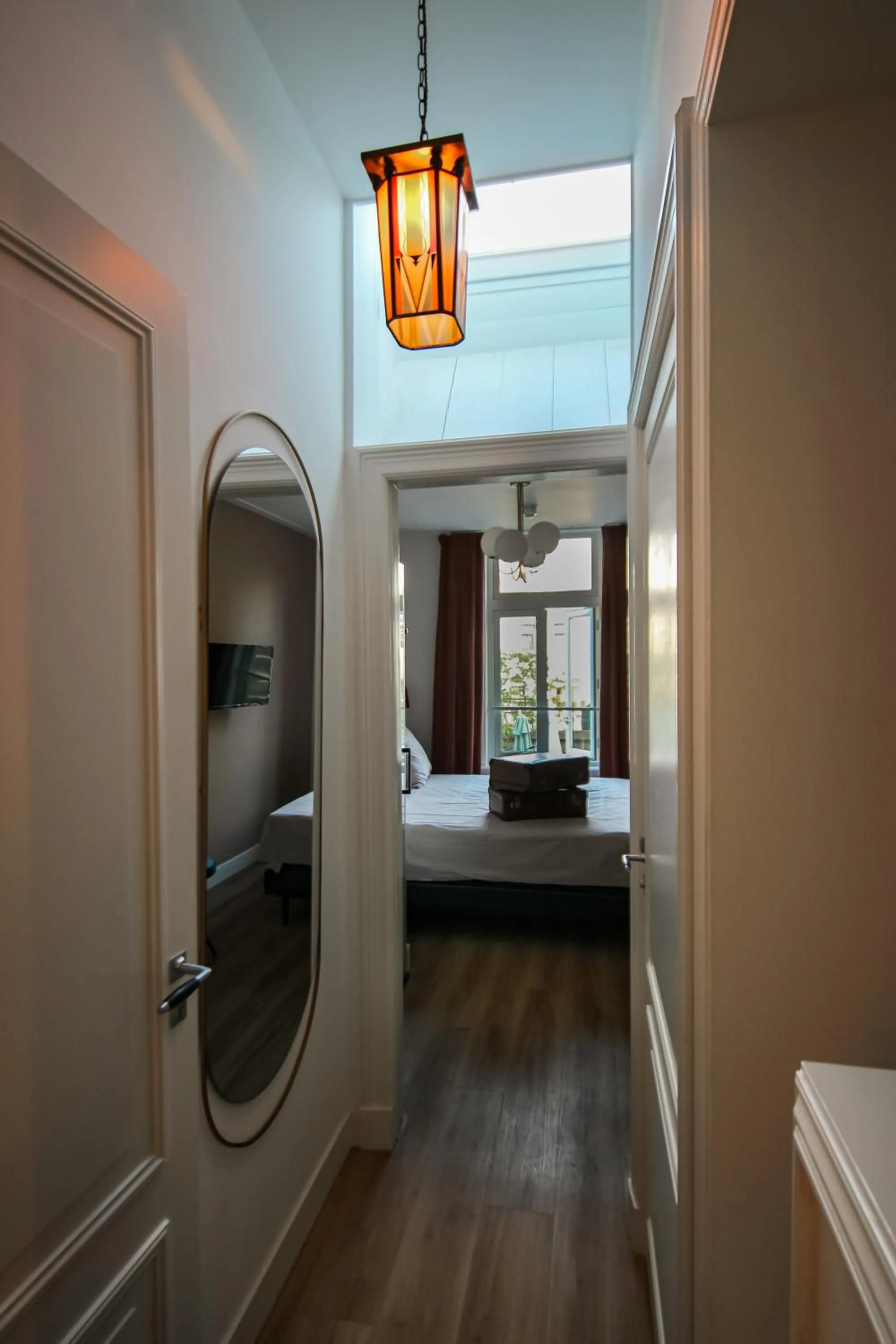 Bed in MUZE Hotel Utrecht