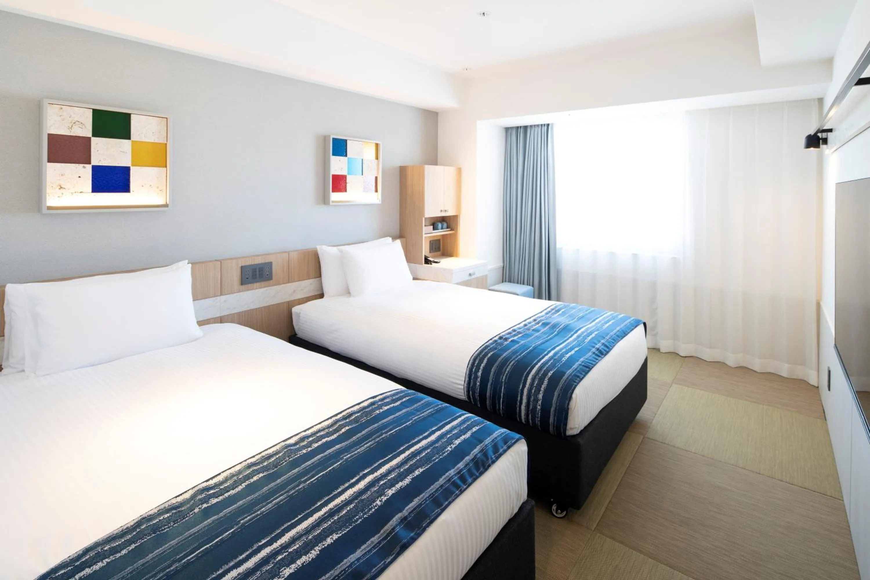 Standard Twin Room in Okinawa Hinode Resort and Hot Spring Hotel