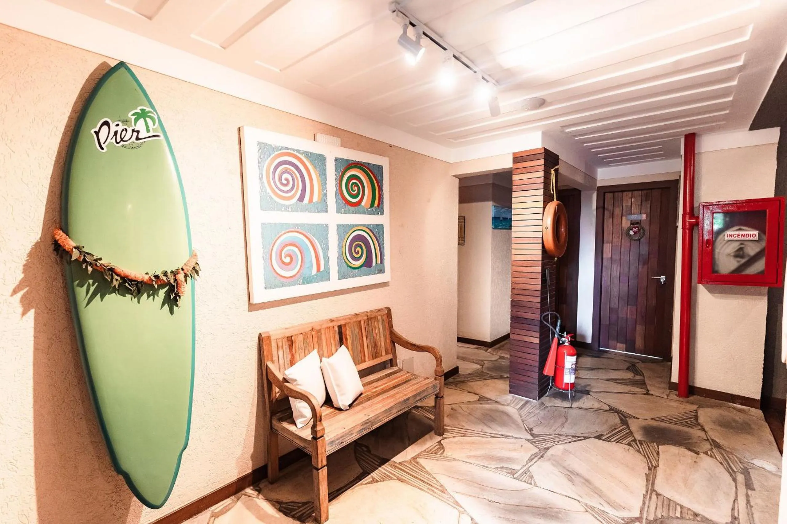 Lobby or reception in Pier Beach Club