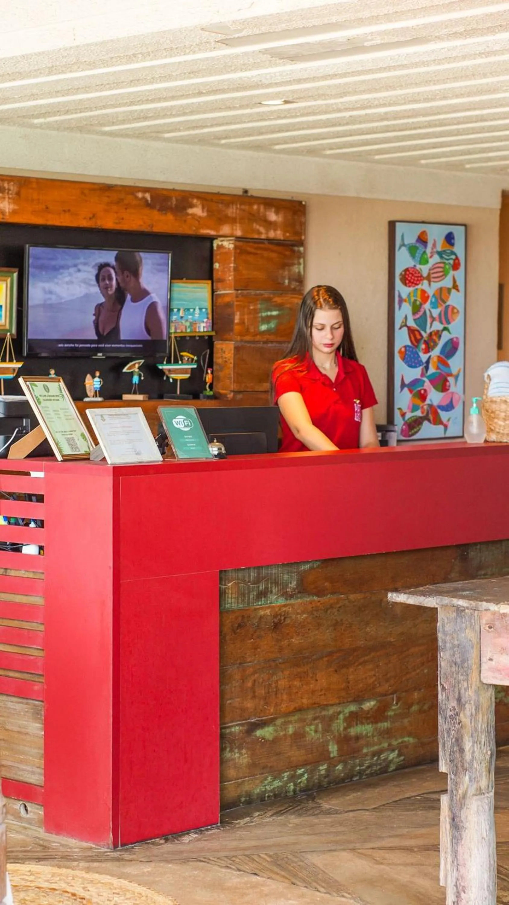 Lobby or reception in Pier Beach Club