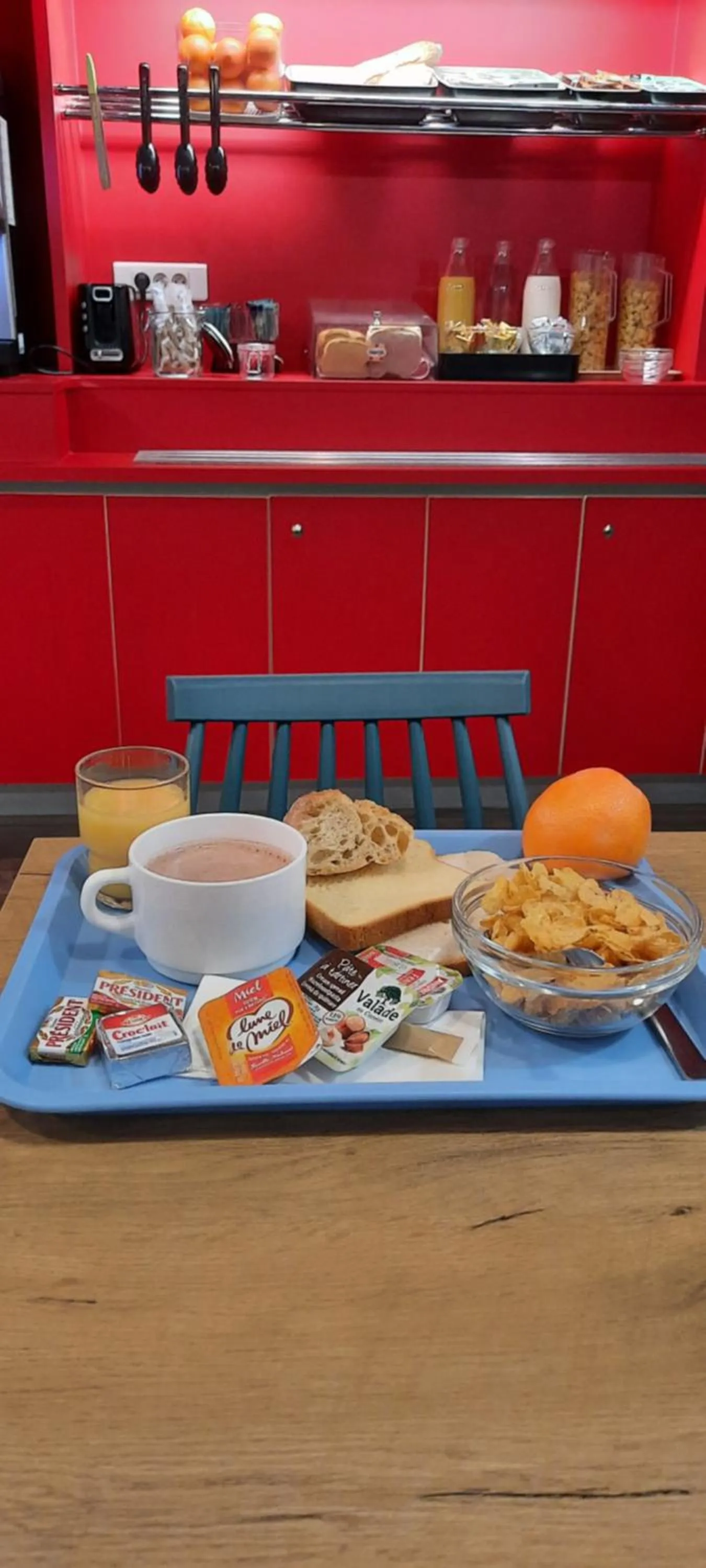 Food and drinks in hotelF1 Compiègne