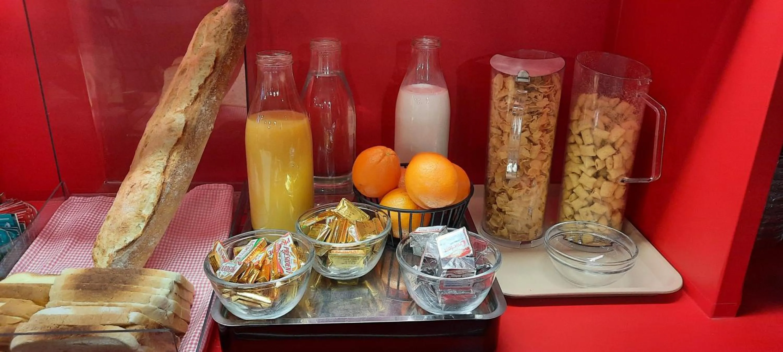 Food and drinks in hotelF1 Compiègne