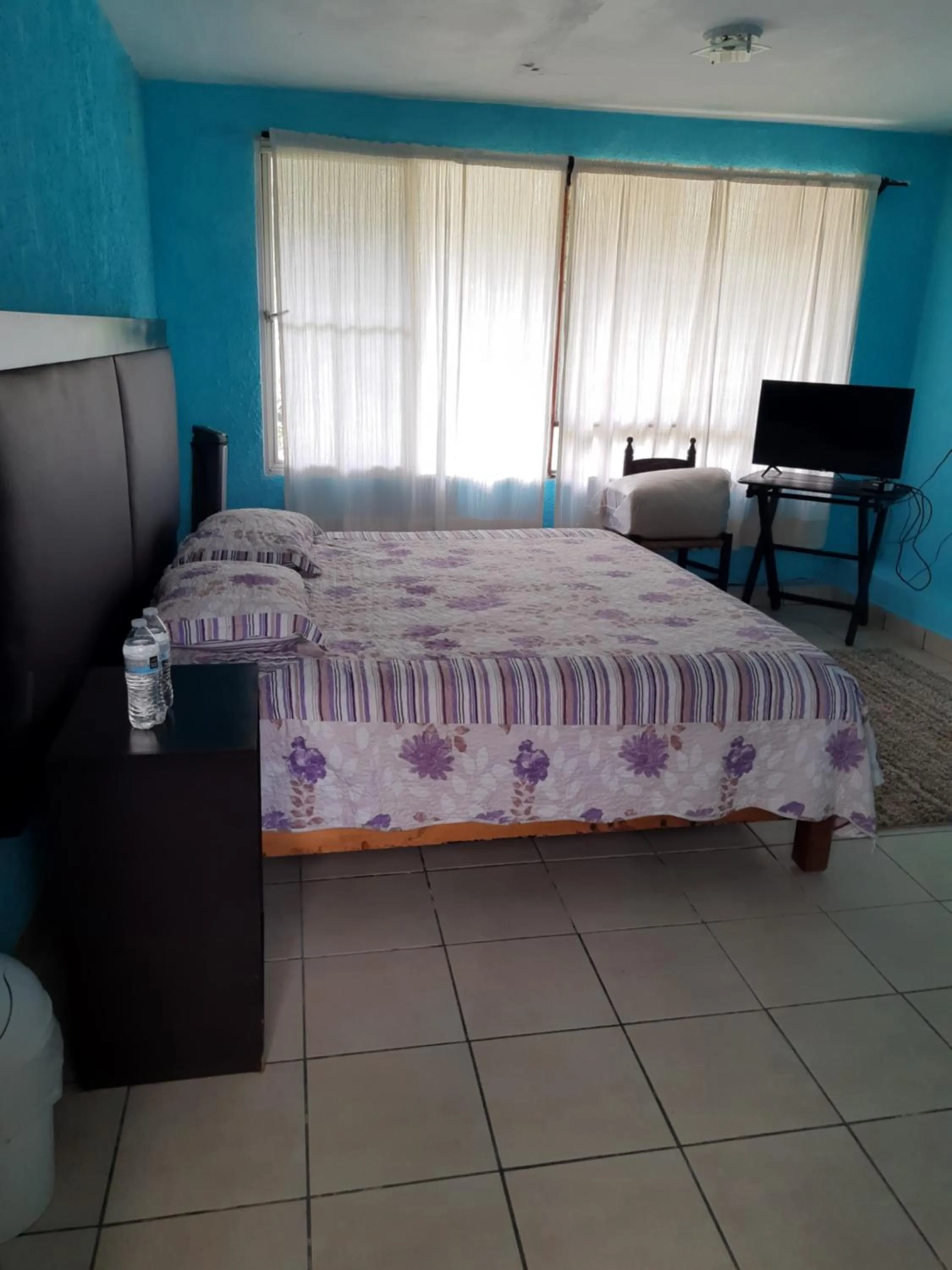 Bed in Posada Bugambilias