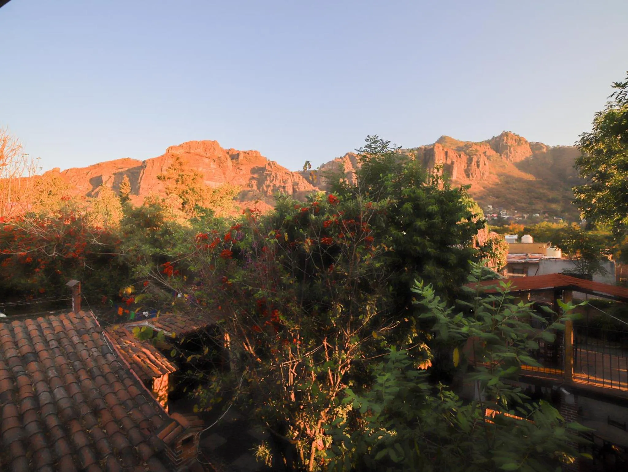 Natural landscape in Posada Bugambilias