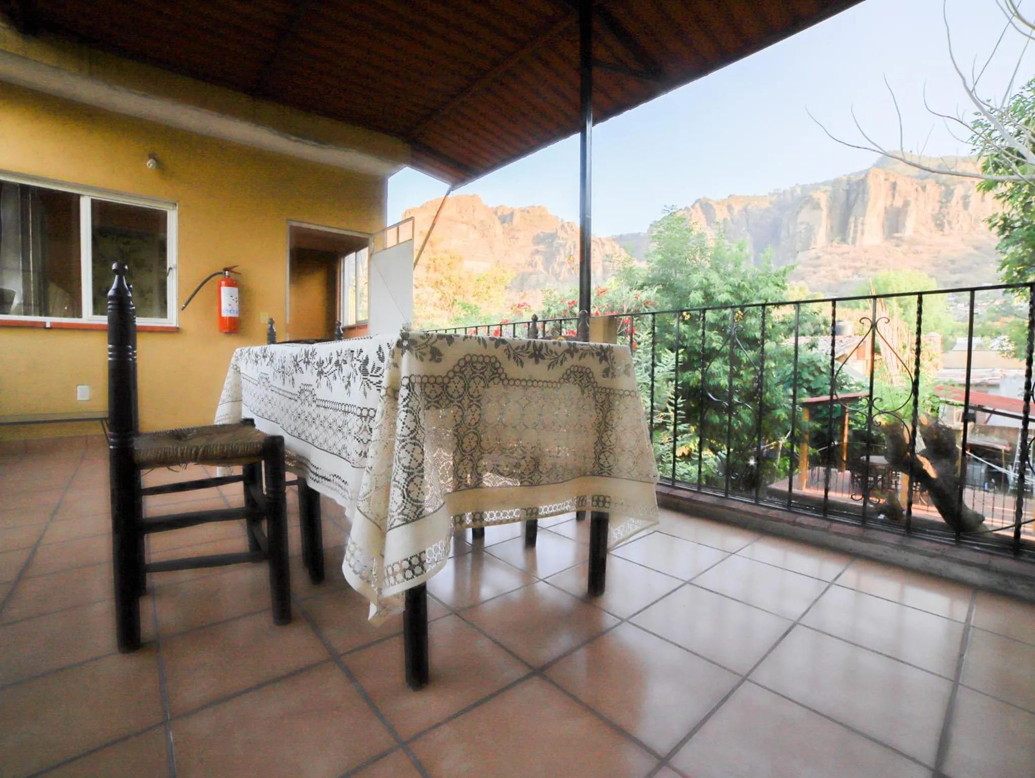 Balcony/Terrace in Posada Bugambilias