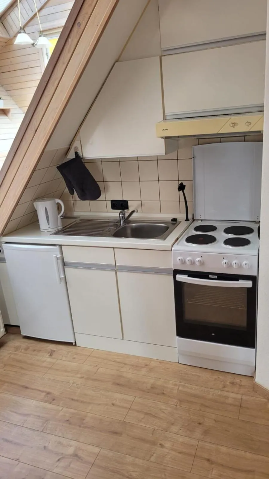 Kitchen or kitchenette in Hotel Zur Linde