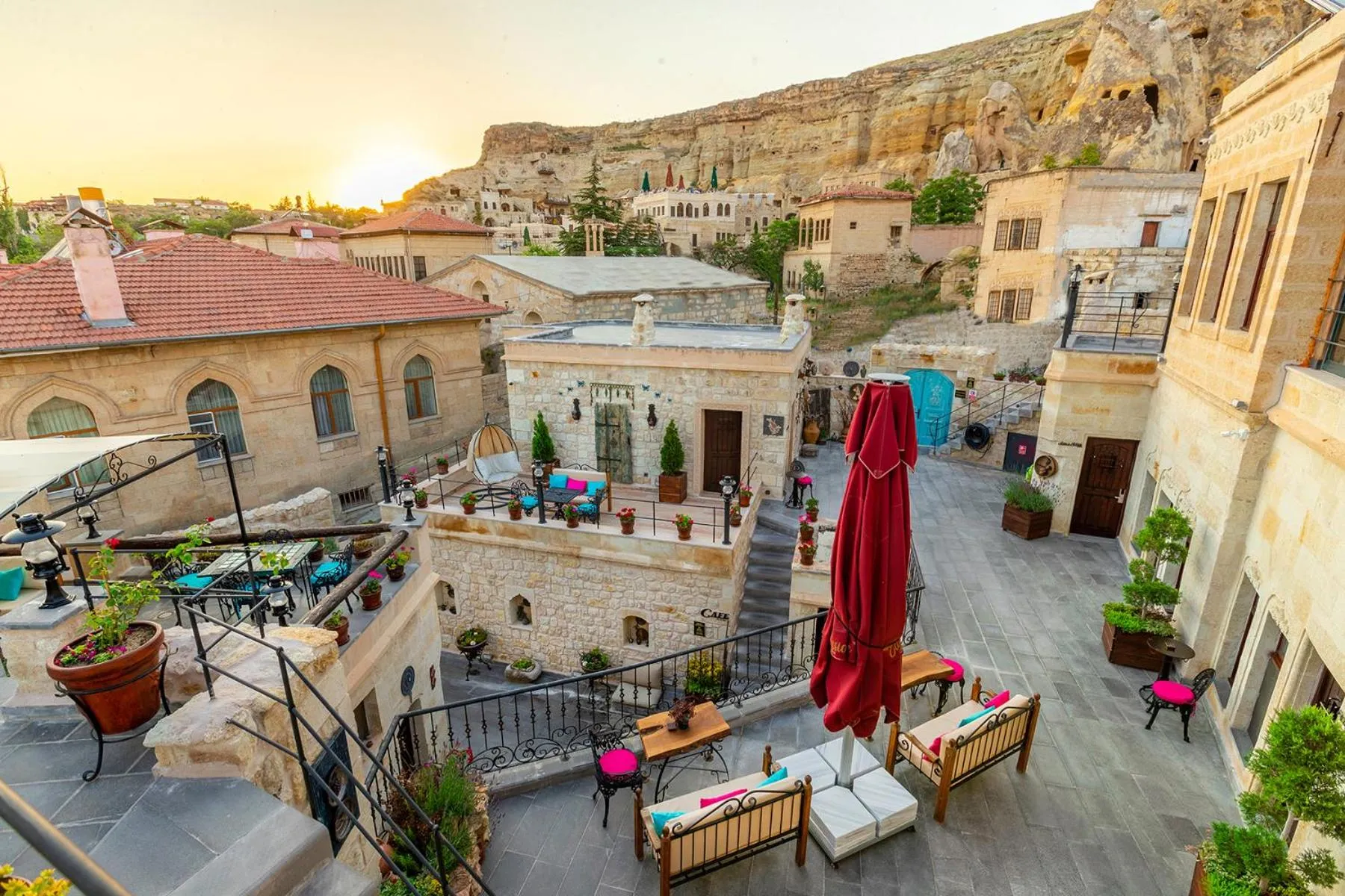 Property building in Elysion Cave Suites