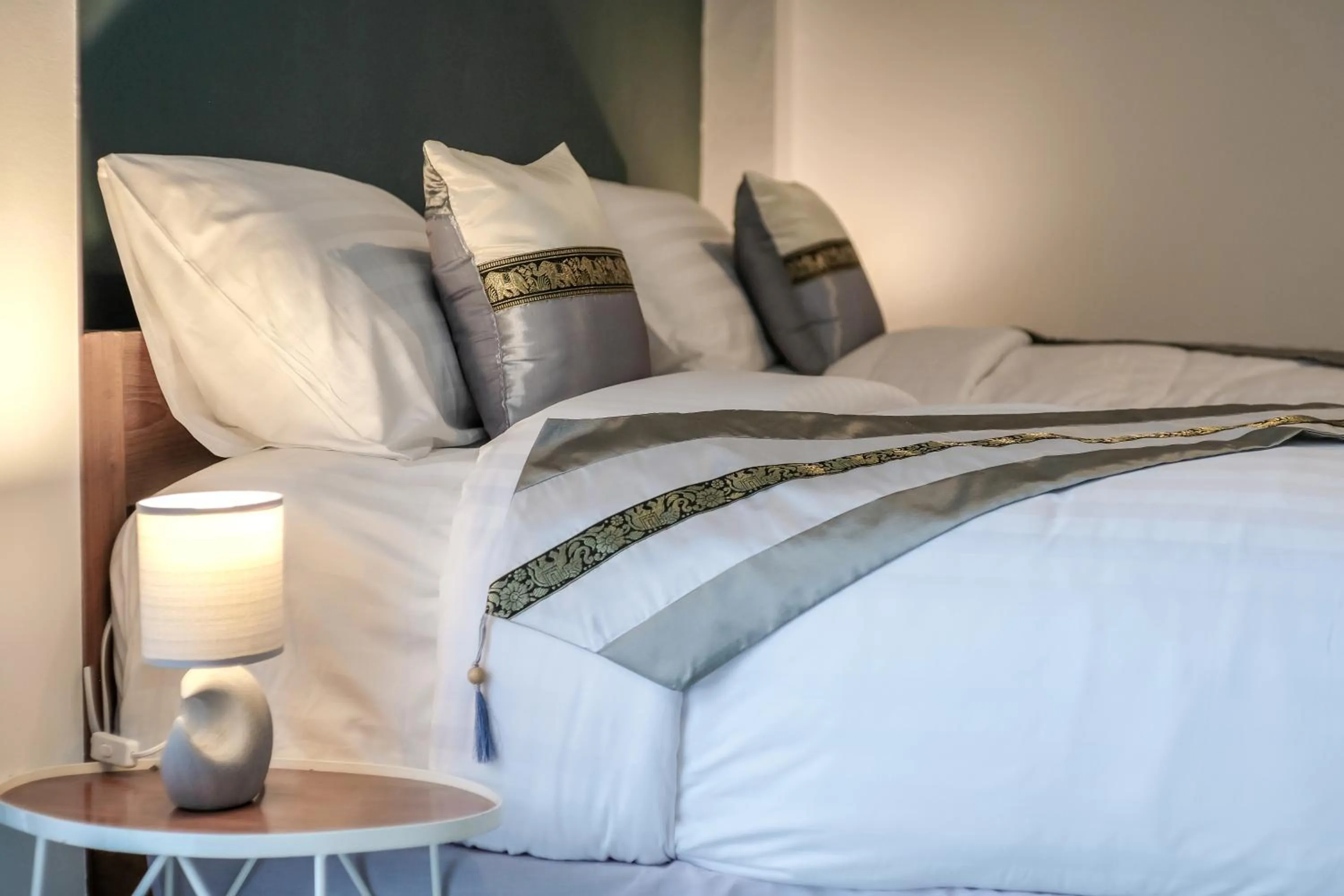 Bed in PaiApartHotel