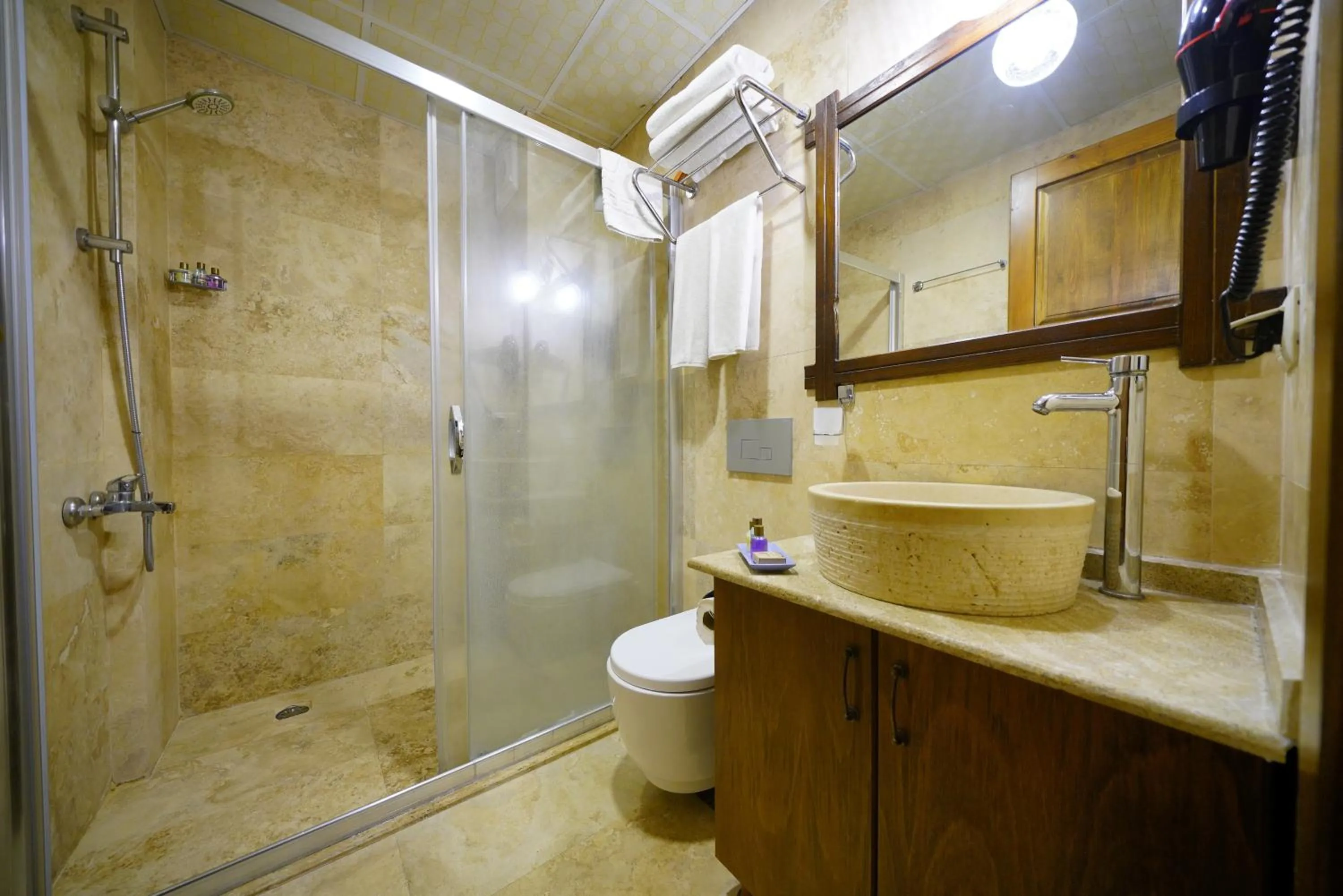Bathroom in Balloon Cave Hotel