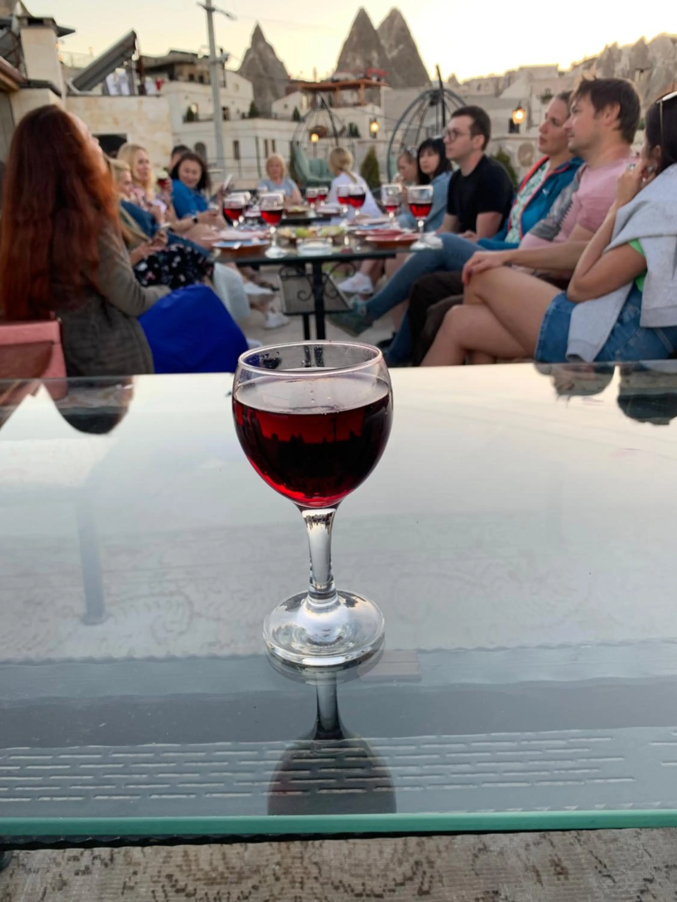 Natural landscape in Balloon Cave Hotel