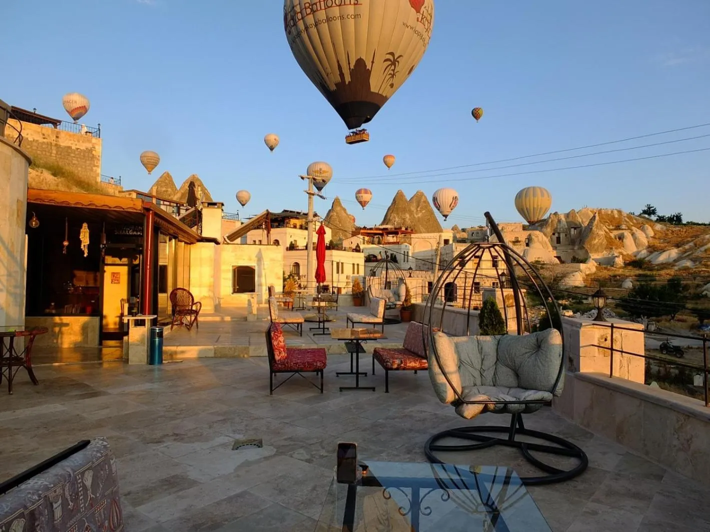 Balcony/Terrace in Balloon Cave Hotel