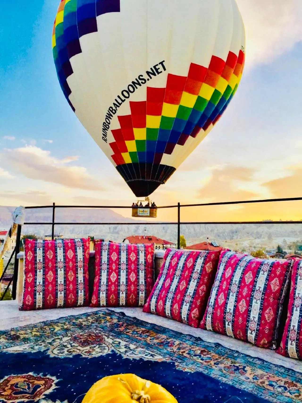 Natural landscape in Balloon Cave Hotel