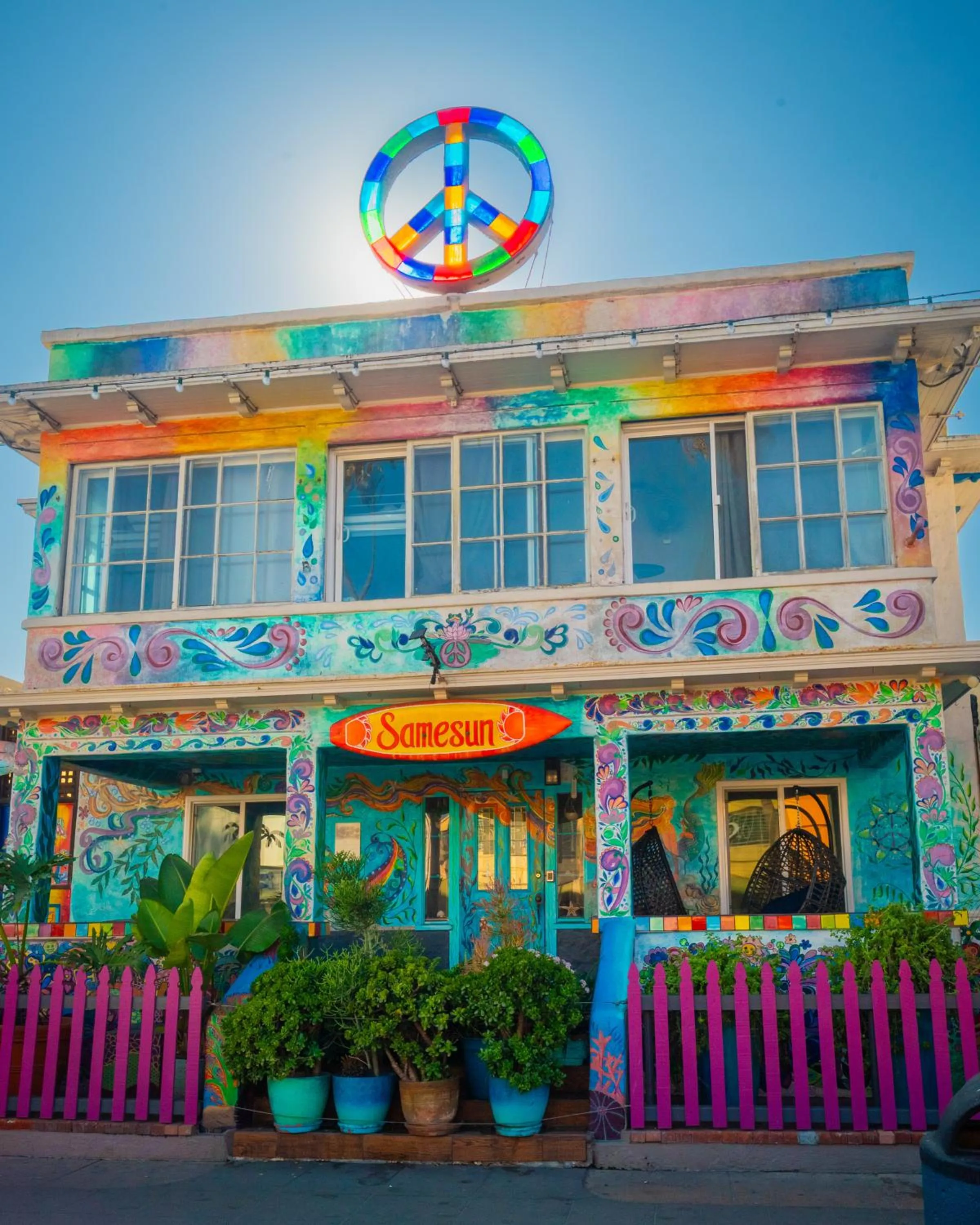 Property building in Samesun Ocean Beach Hotel & Hostel