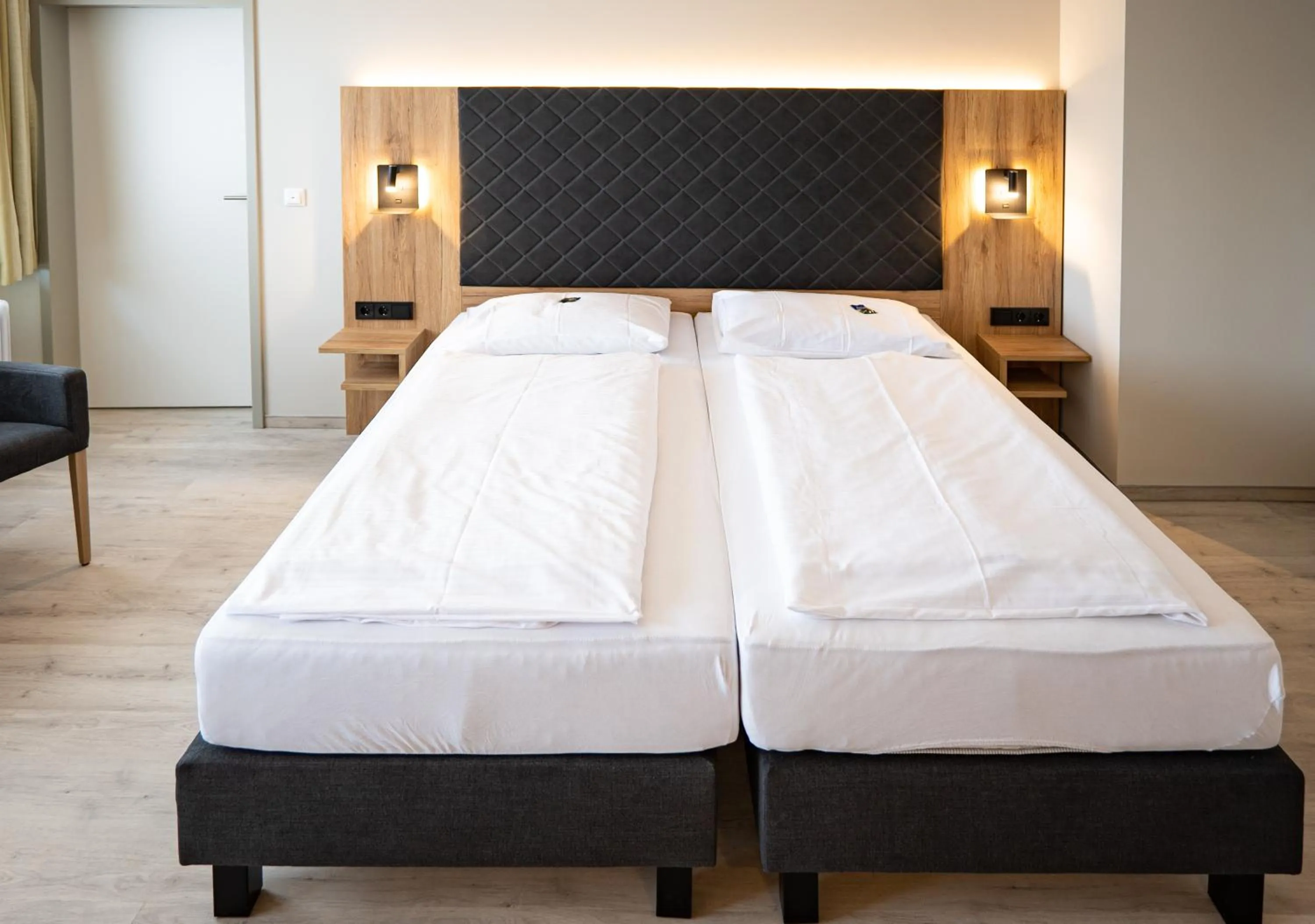 Bed in Hotel Paulushof