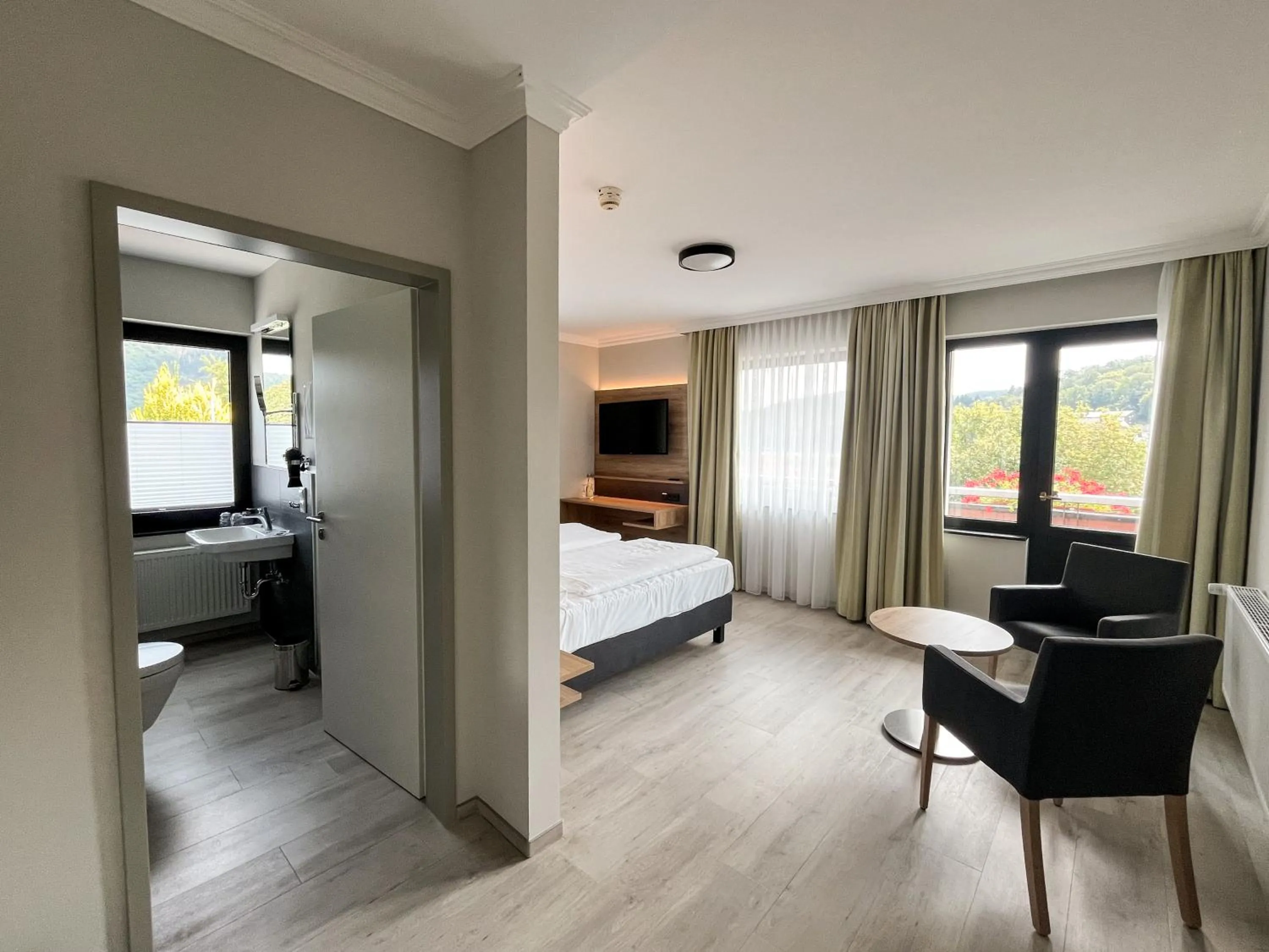 Bed in Hotel Paulushof